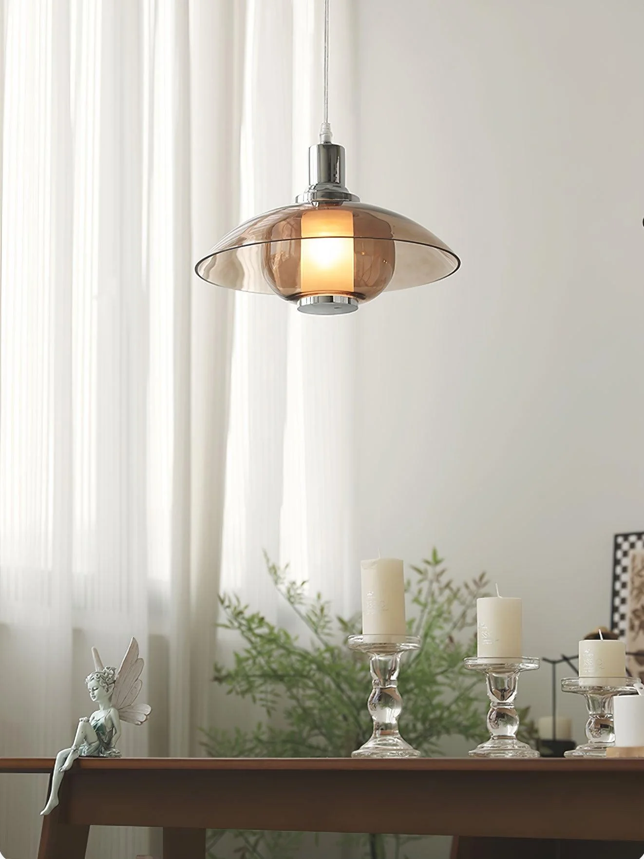 Aurelia Flying Saucer Pendant Light - Image 3