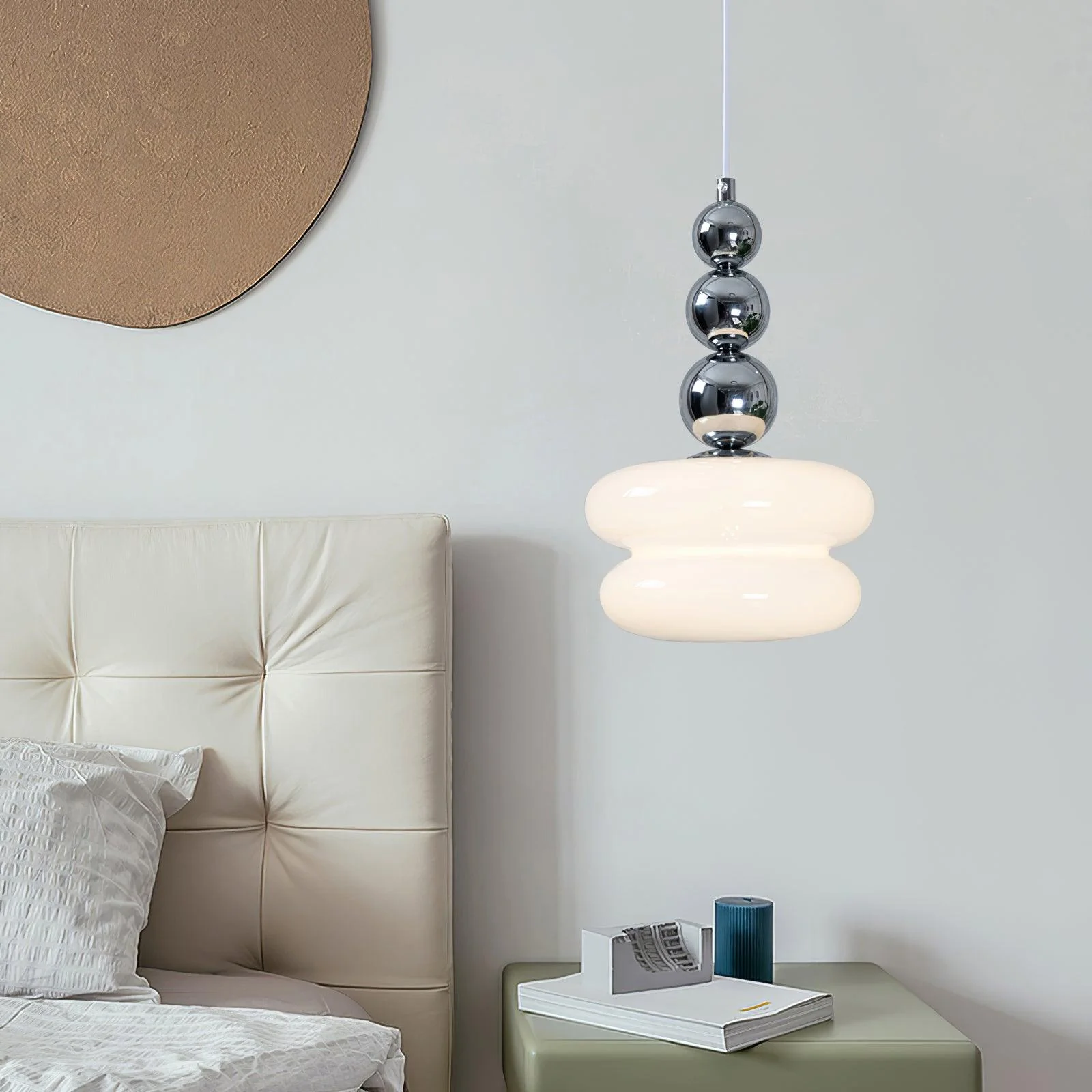 Aurelin Glass Artistic Pendant Light - Image 8