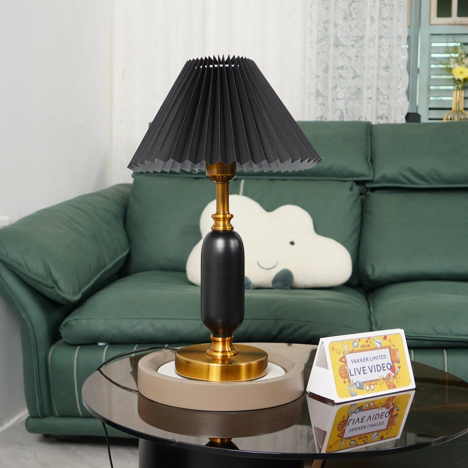 Aurmarila Fabric Table Lamp - Image 21