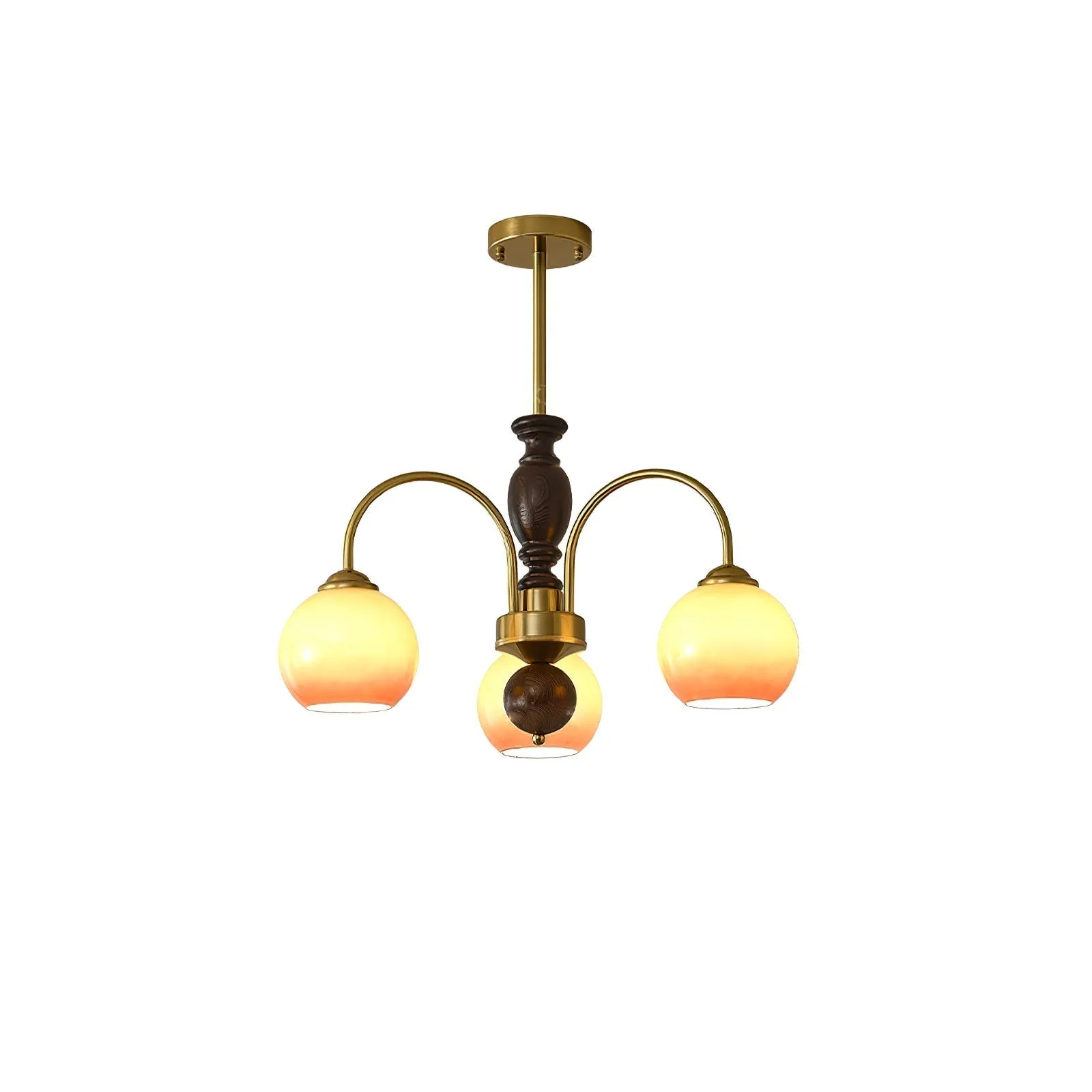 Aurora Chandelier Amberly Arch Curved Arms - Image 11