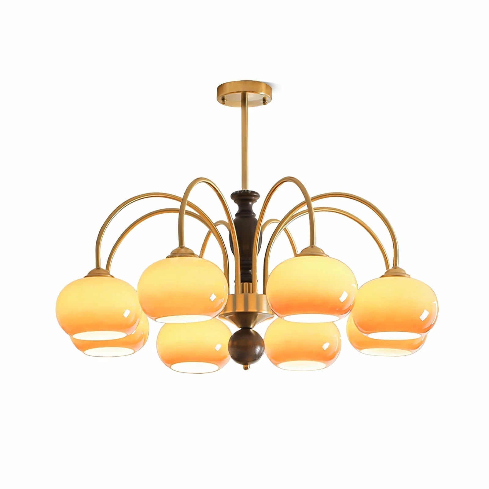 Aurora Chandelier Amberly Arch Curved Arms - Image 14