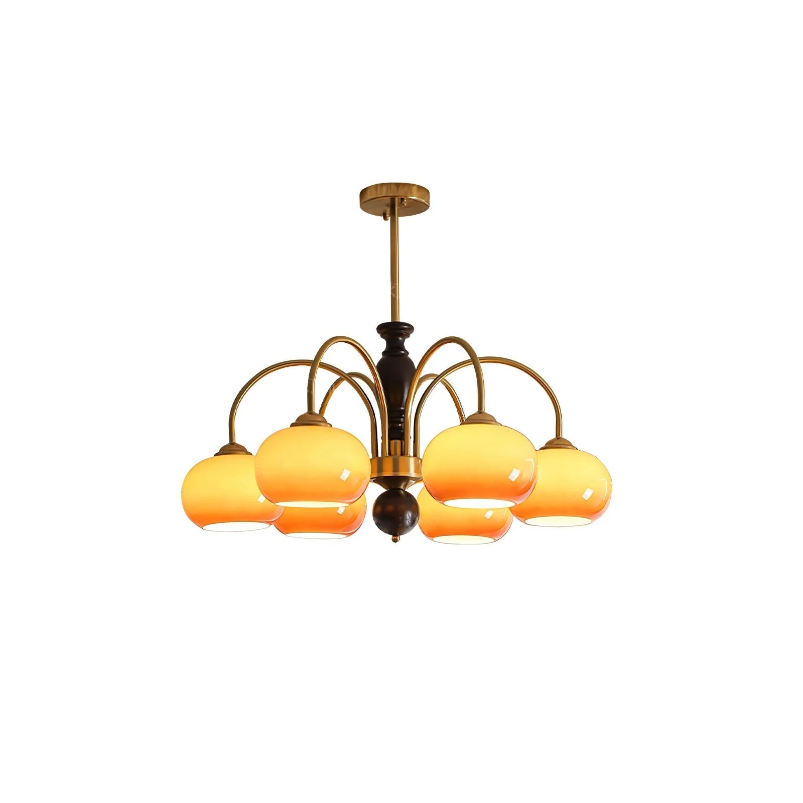 Aurora Chandelier Amberly Arch Curved Arms - Image 16