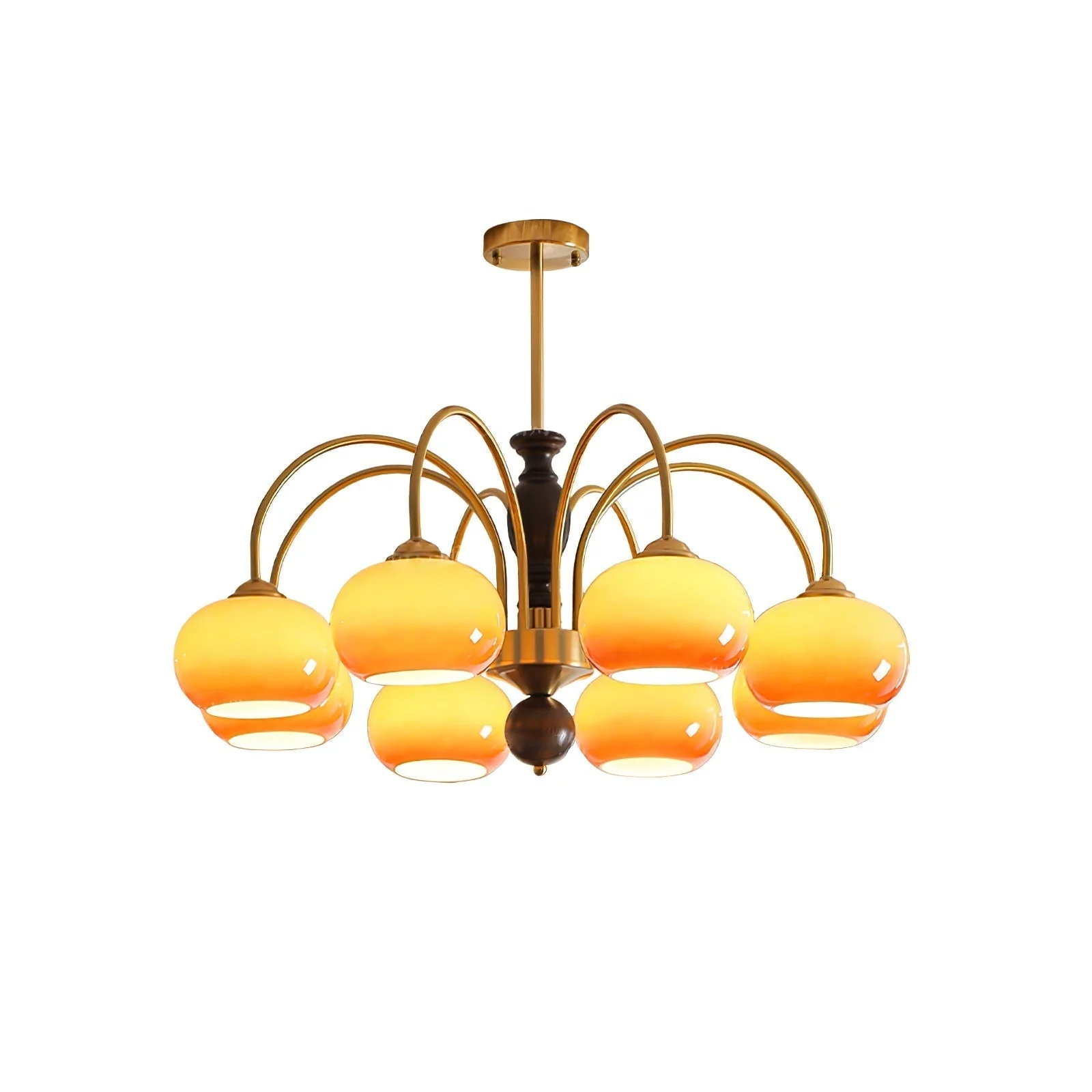 Aurora Chandelier Amberly Arch Curved Arms - Image 17