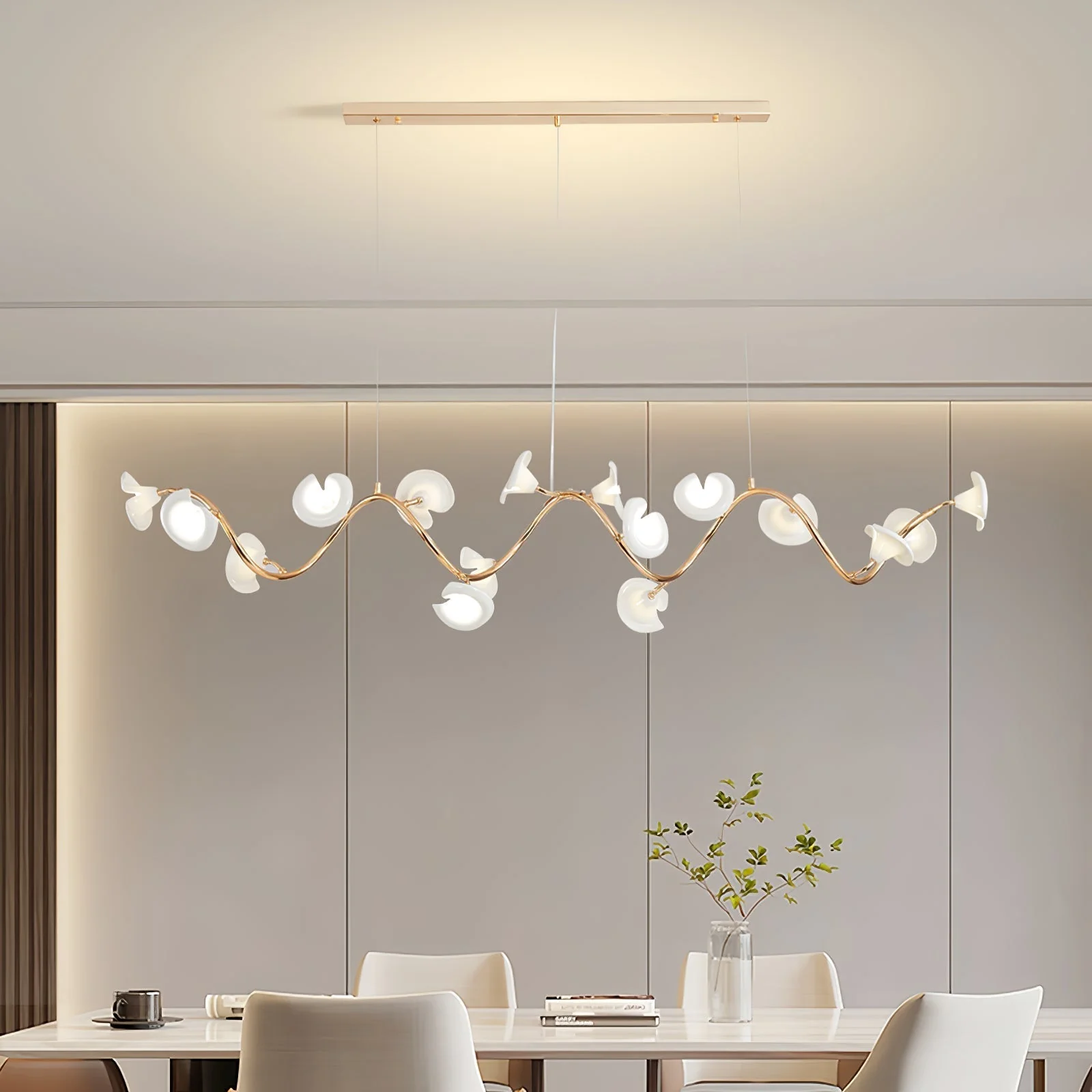 Aurora Chandelier Blossom Branch Elegant - Image 19
