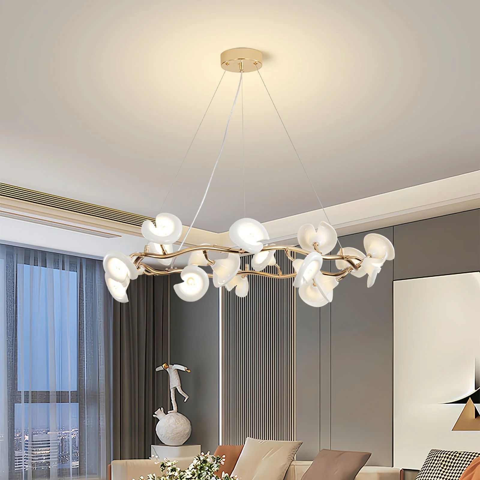 Aurora Chandelier Blossom Branch Elegant - Image 21