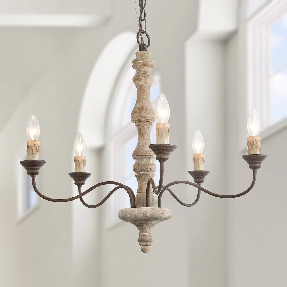 Aurora Chandelier Candlestick Farmhouse Rustic - Image 36