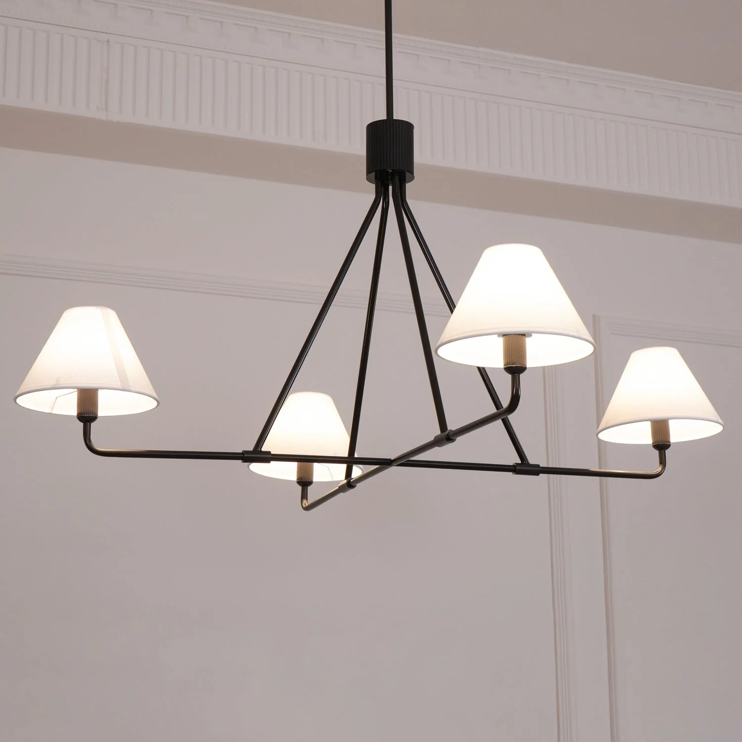 Aurora Chandelier Cone Shade Minimalist - Image 34
