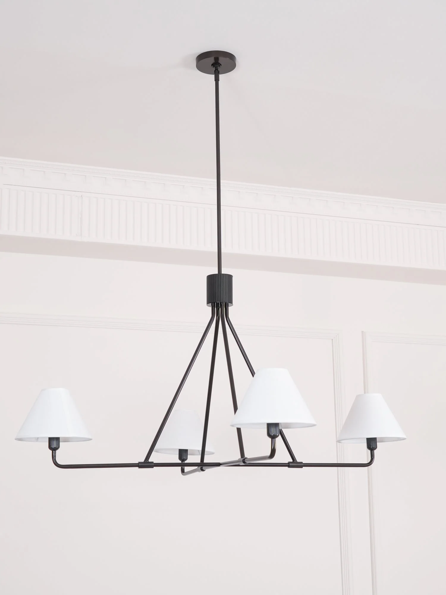 Aurora Chandelier Cone Shade Minimalist - Image 36
