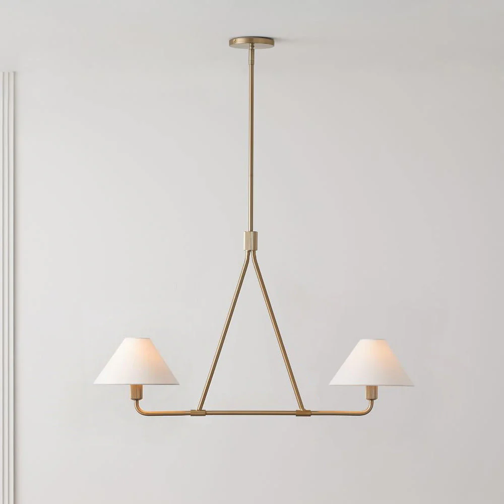 Aurora Chandelier Cone Shade Minimalist - Image 54