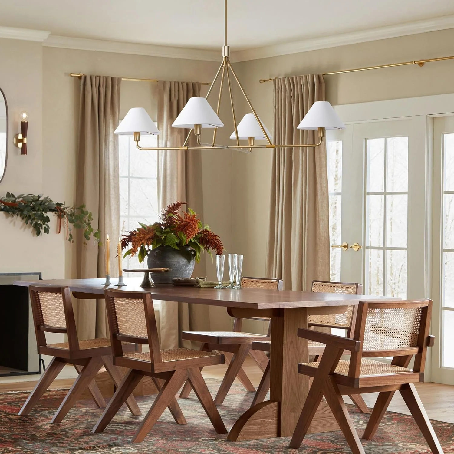 Aurora Chandelier Cone Shade Minimalist - Image 69