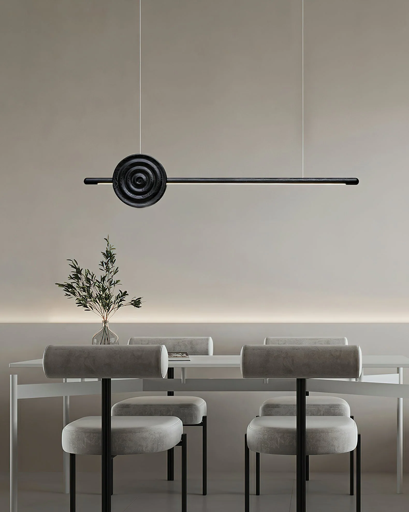 Aurora Chandelier Erhu Wood - Image 13