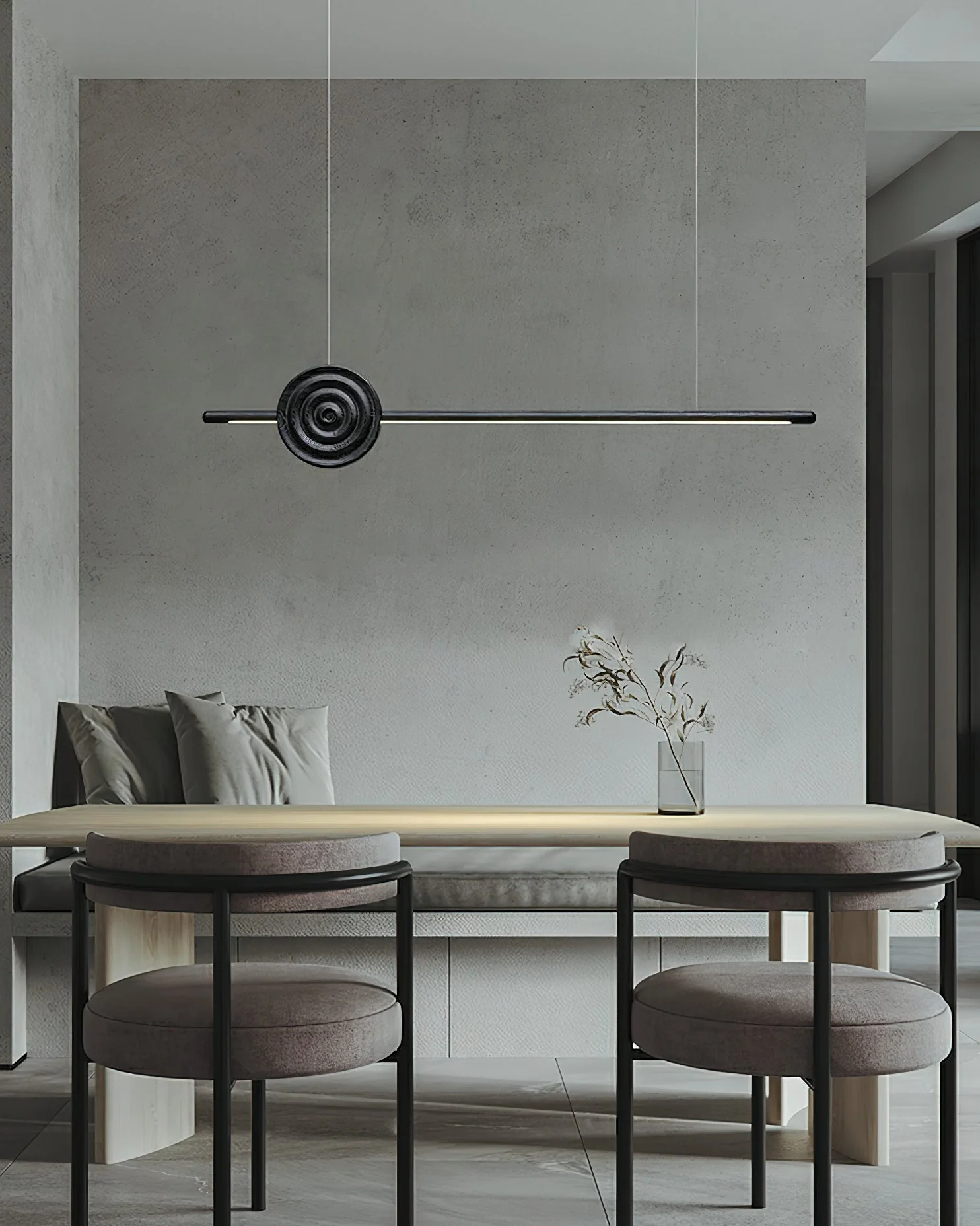 Aurora Chandelier Erhu Wood - Image 14