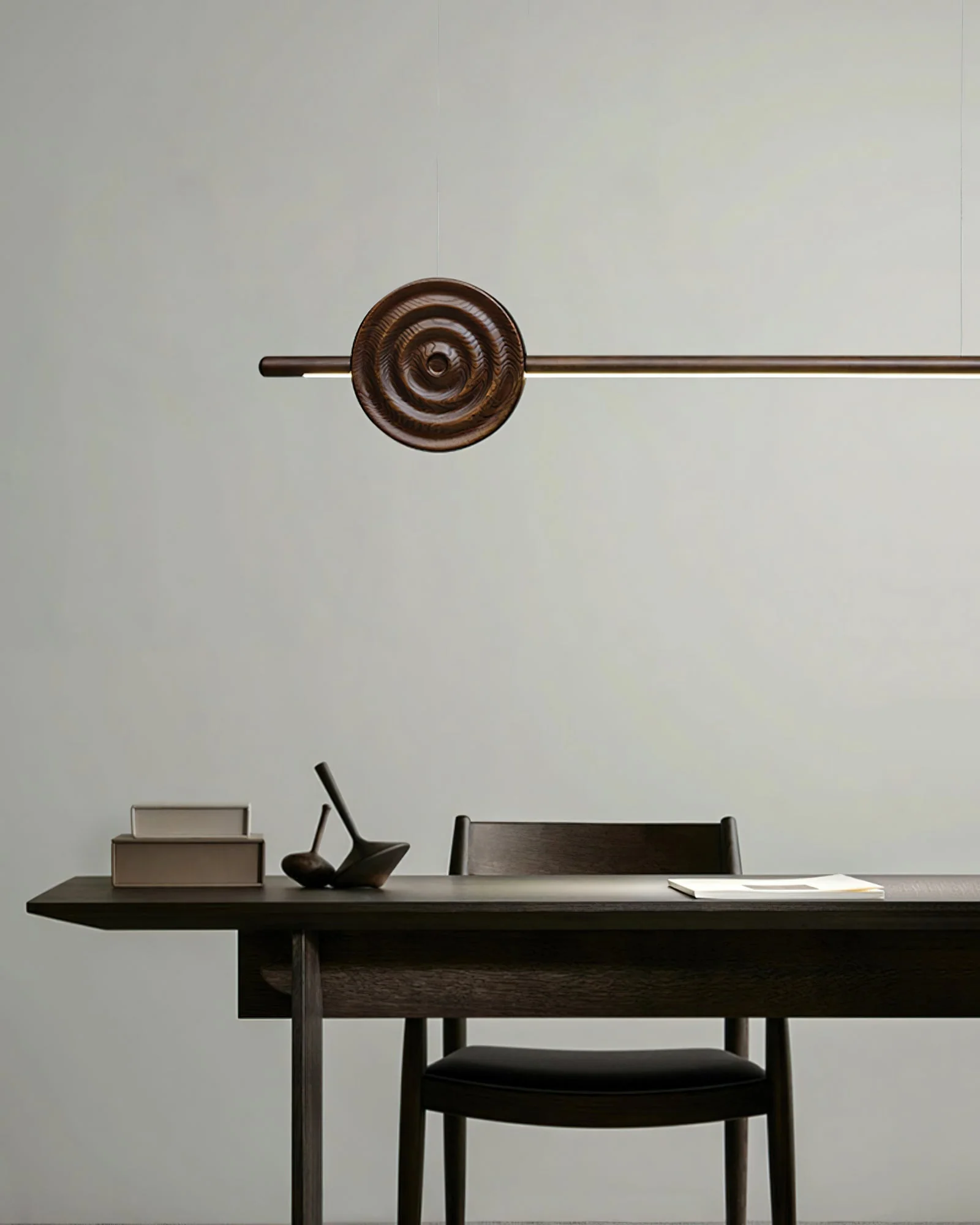 Aurora Chandelier Erhu Wood - Image 16