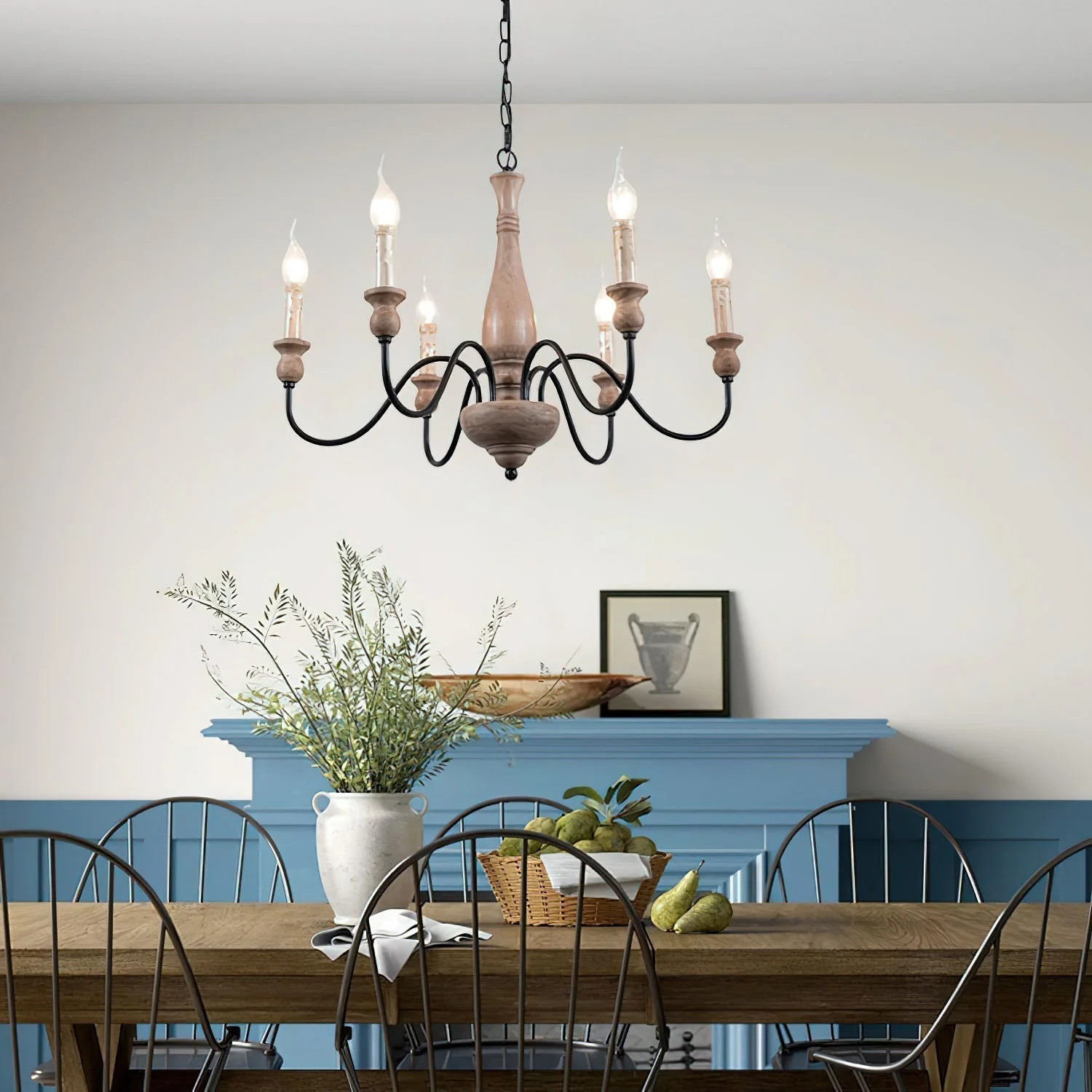 Aurora Chandelier Farmhouse Rustic - Image 22