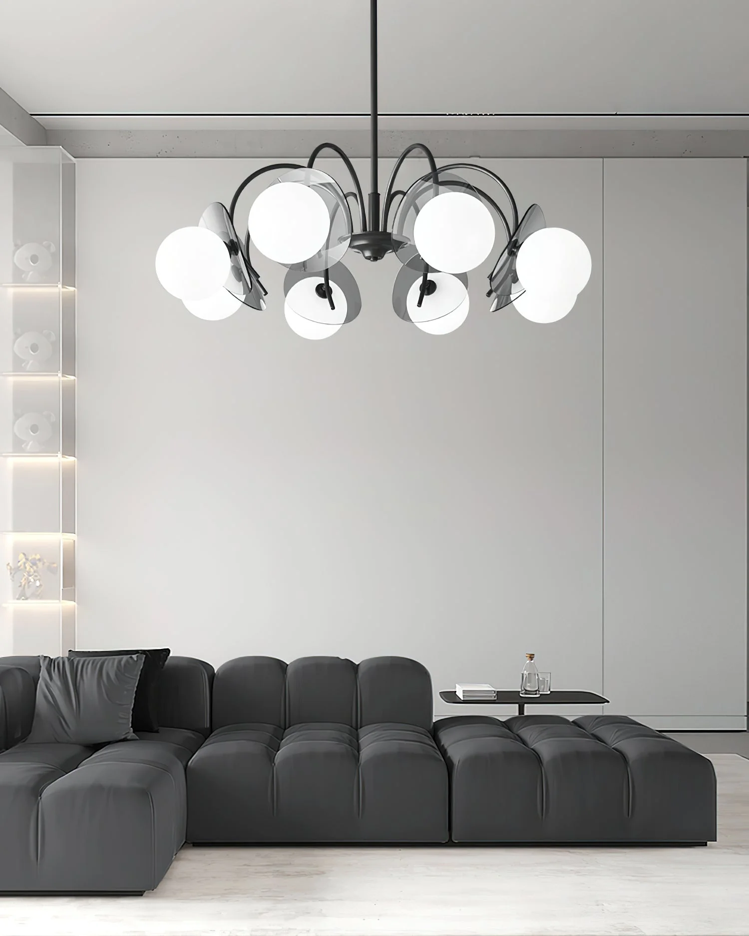 Aurora Chandelier Globe Arm Sculptural - Image 3