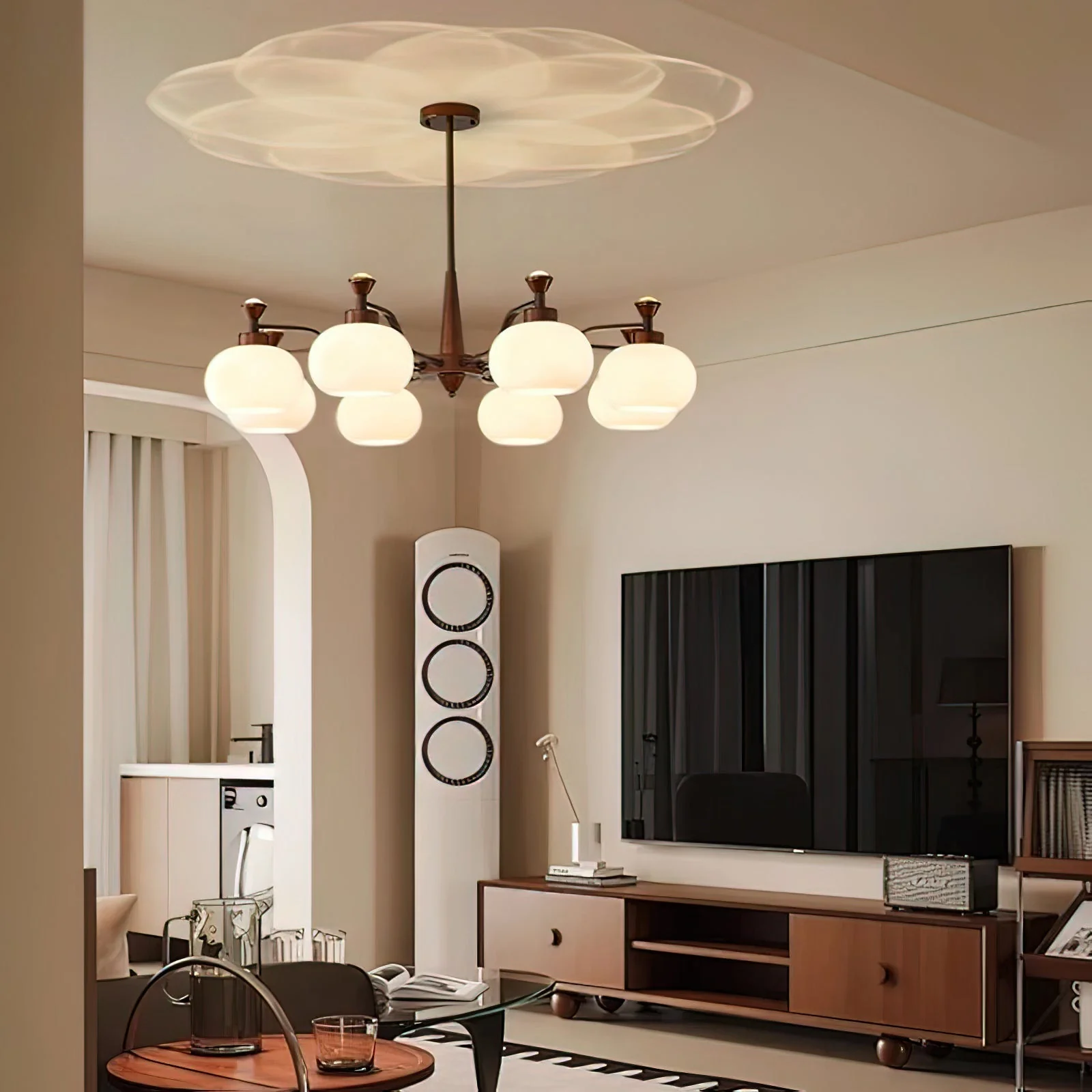 Aurora Chandelier Globe Spotlight - Image 20
