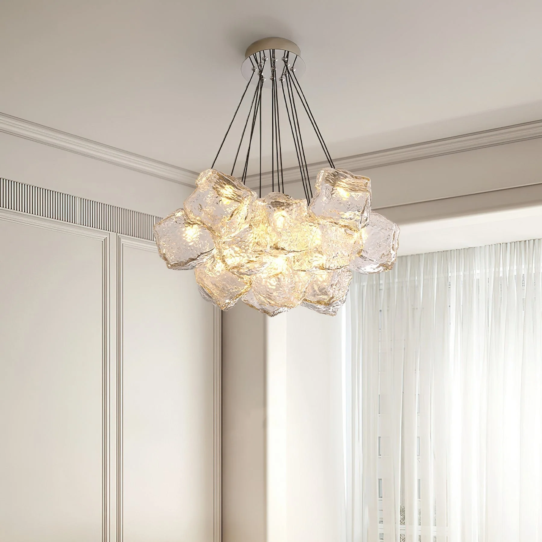 Aurora Chandelier Ice Sparkling - Image 12