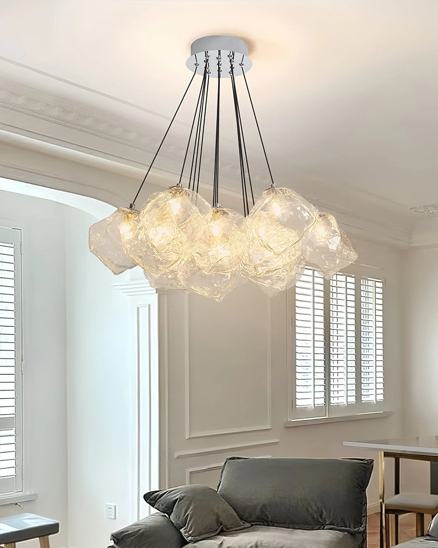 Aurora Chandelier Ice Sparkling - Image 13