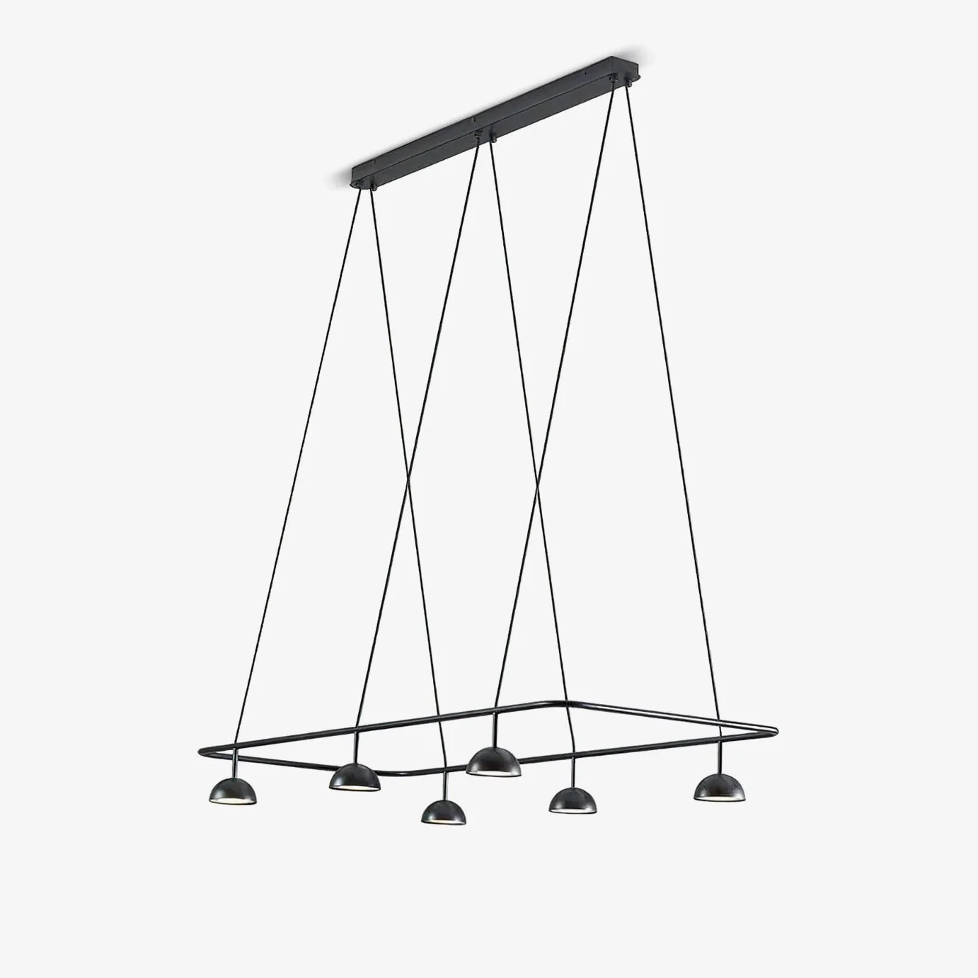 Aurora Chandelier LED Sleek