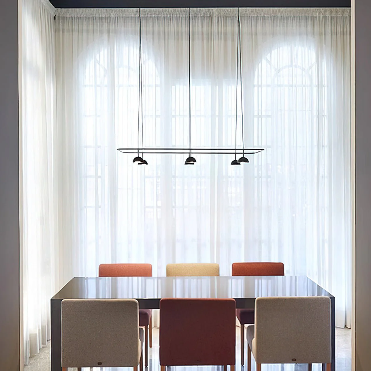 Aurora Chandelier LED Sleek - Image 12