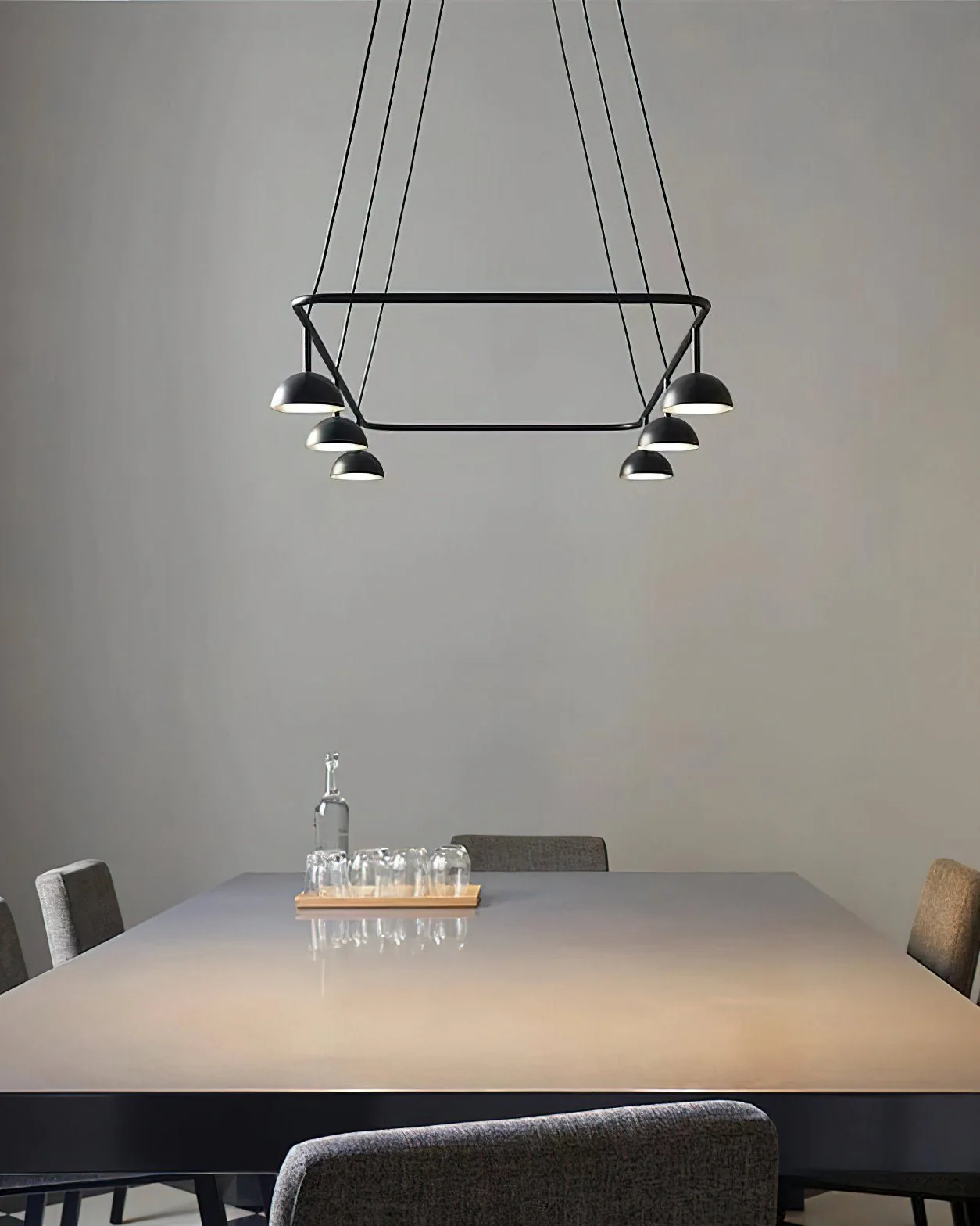 Aurora Chandelier LED Sleek - Image 13