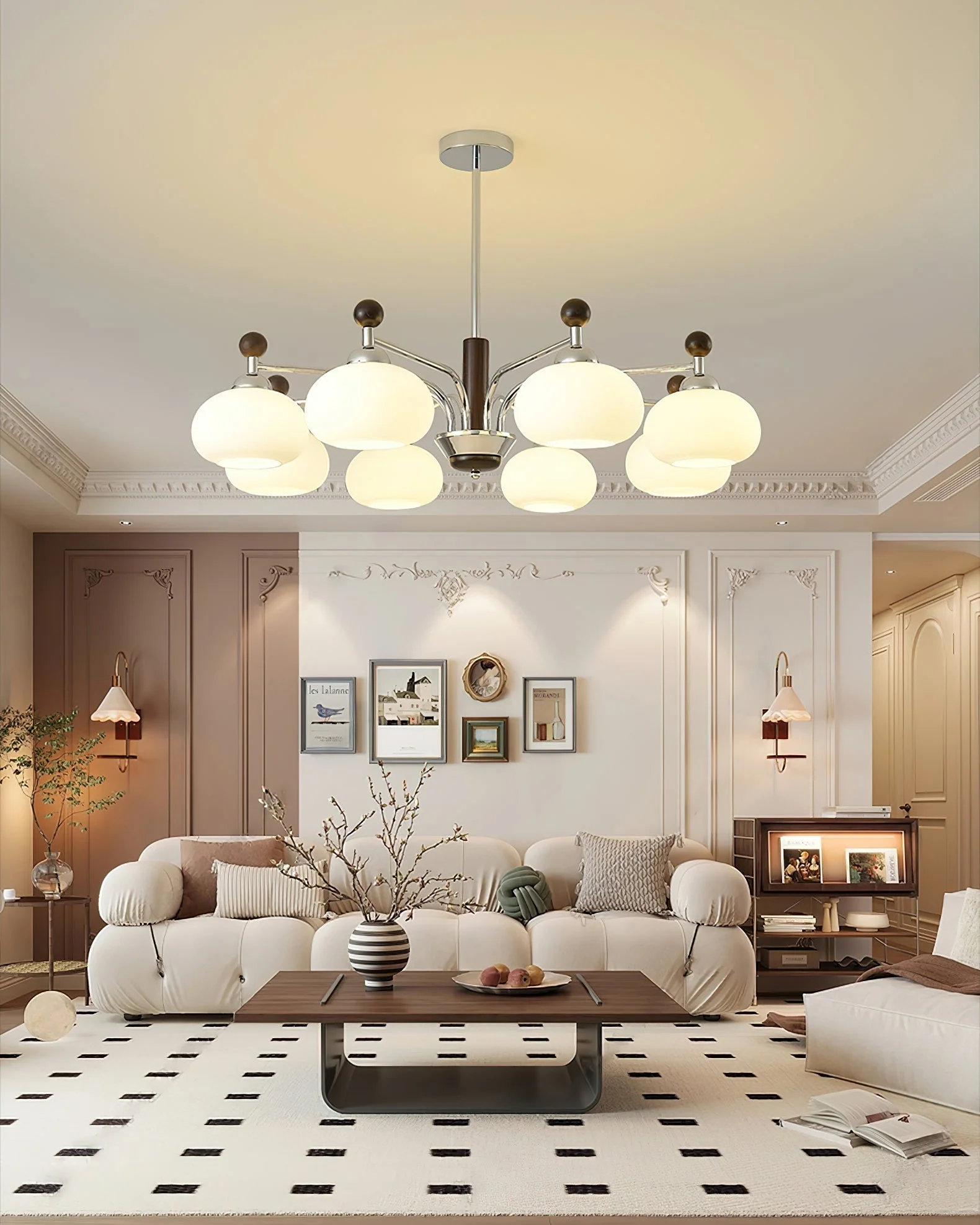 Aurora Chandelier Multi Arm Modern - Image 2