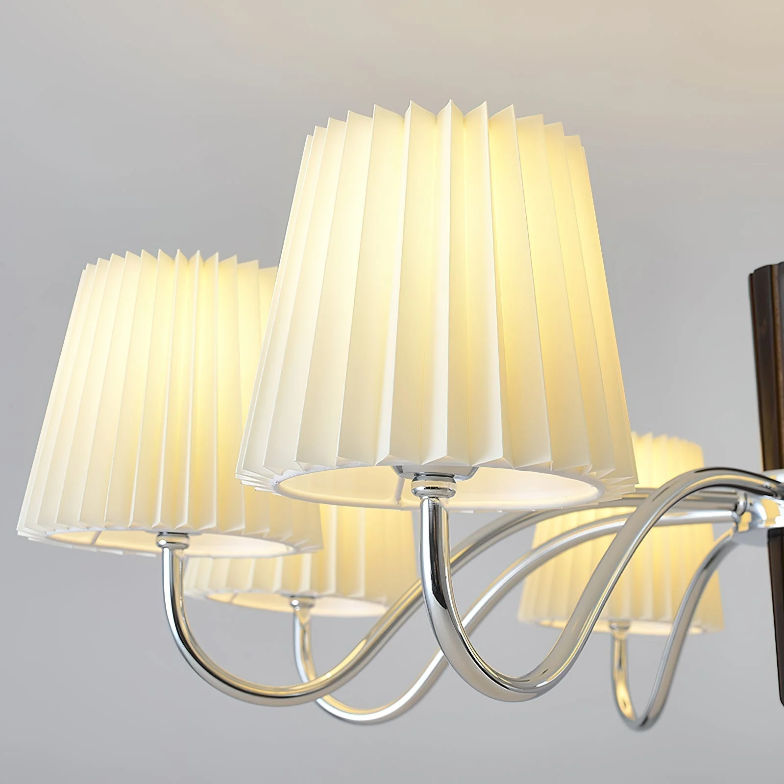 Aurora Chandelier Pleated Fabric Classic - Image 4