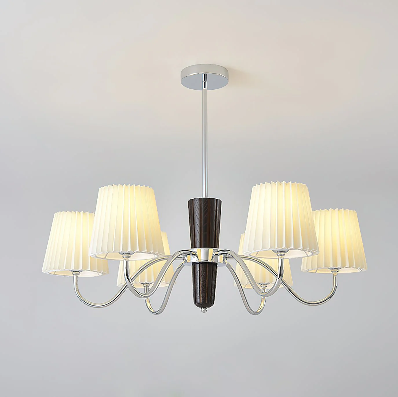 Aurora Chandelier Pleated Fabric Classic - Image 6