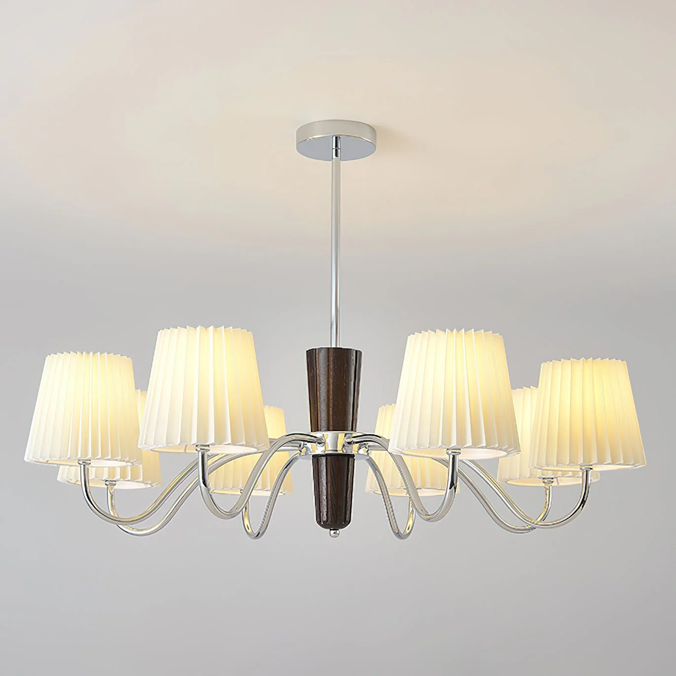 Aurora Chandelier Pleated Fabric Classic - Image 7
