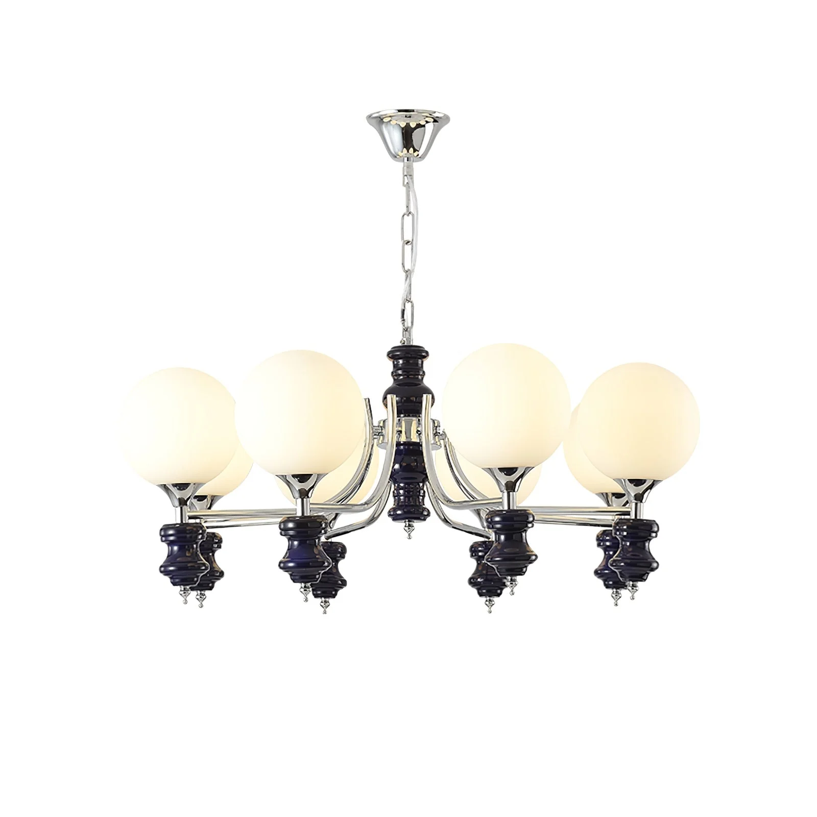Aurora Chandelier Regal Orb Frosted - Image 15
