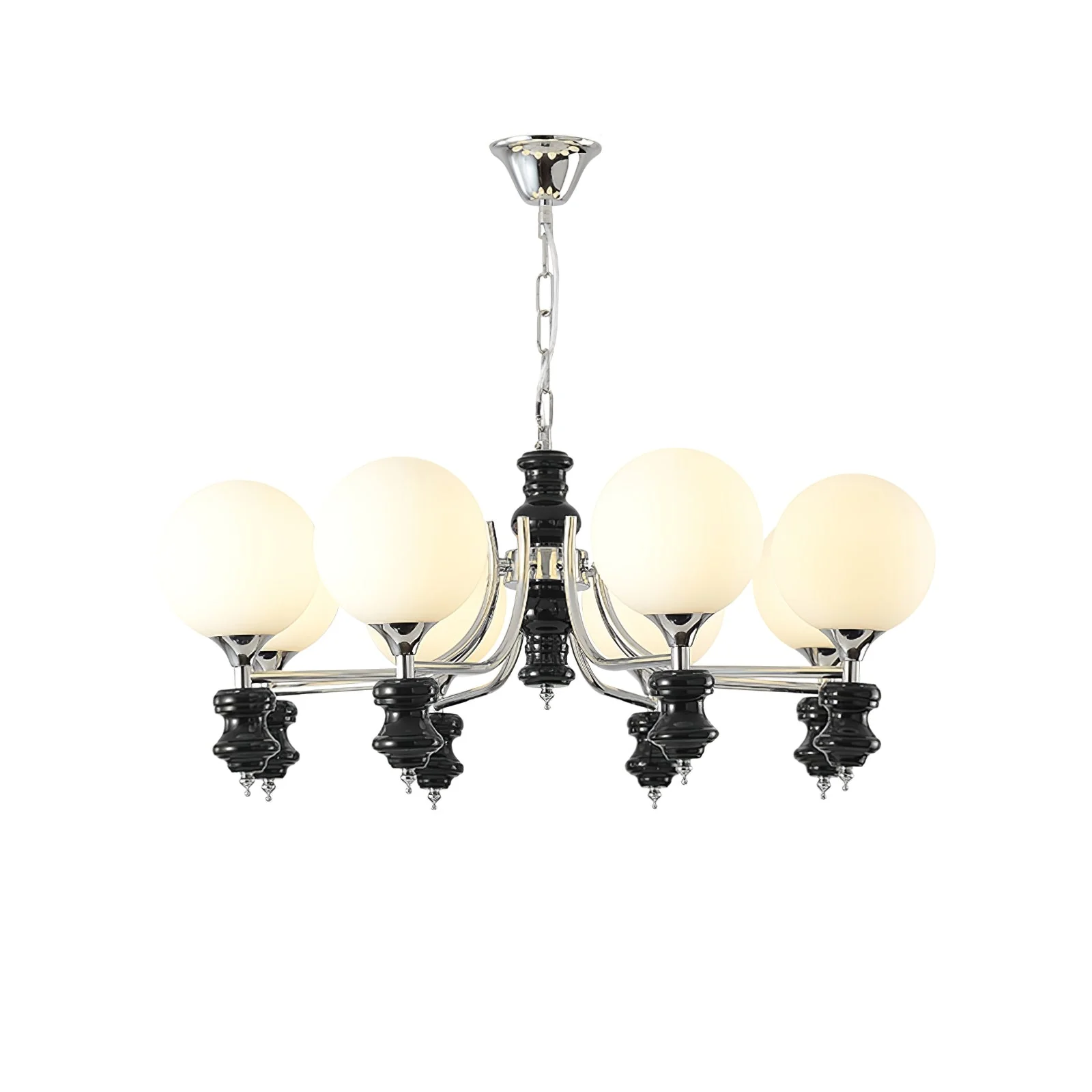 Aurora Chandelier Regal Orb Frosted - Image 17
