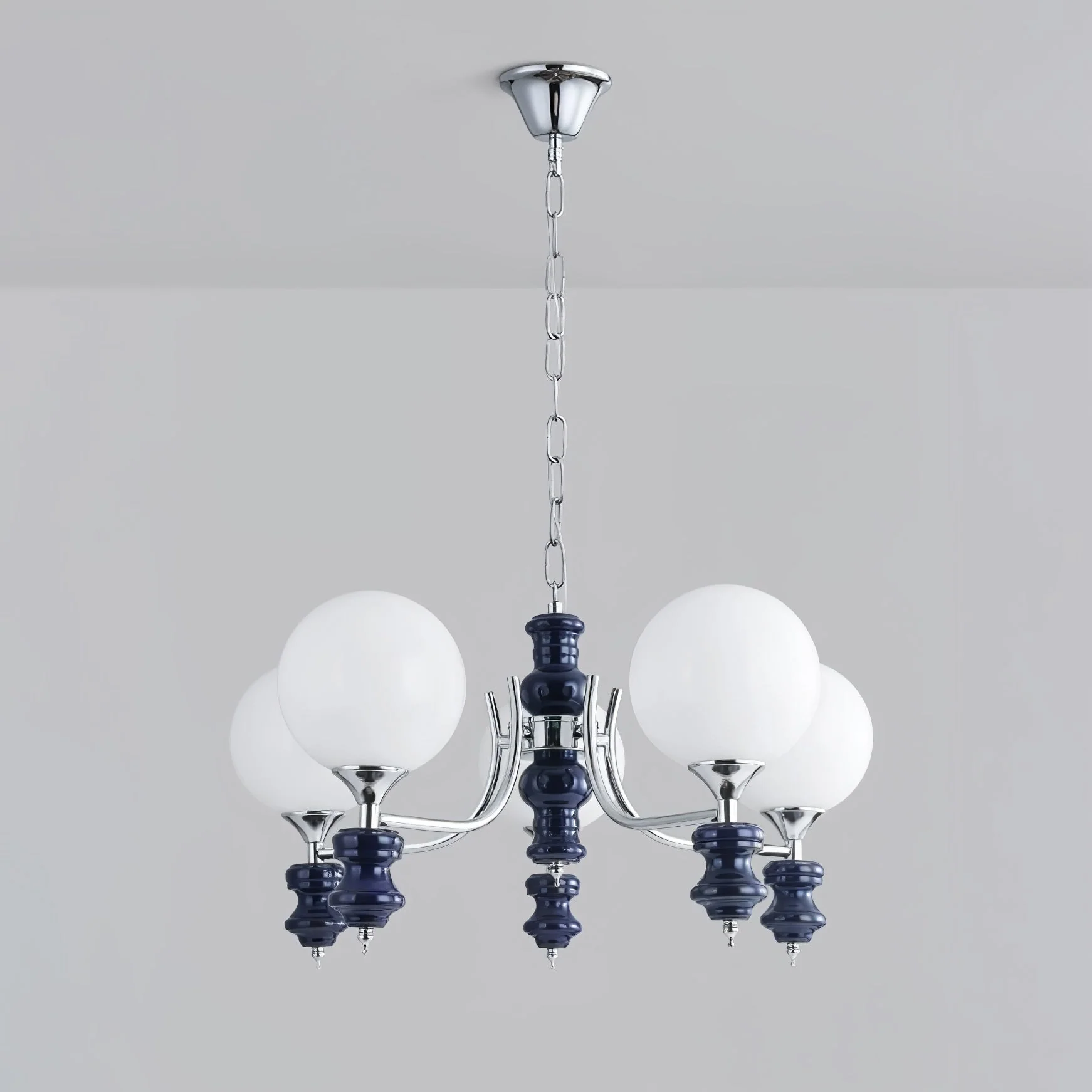 Aurora Chandelier Regal Orb Frosted - Image 3