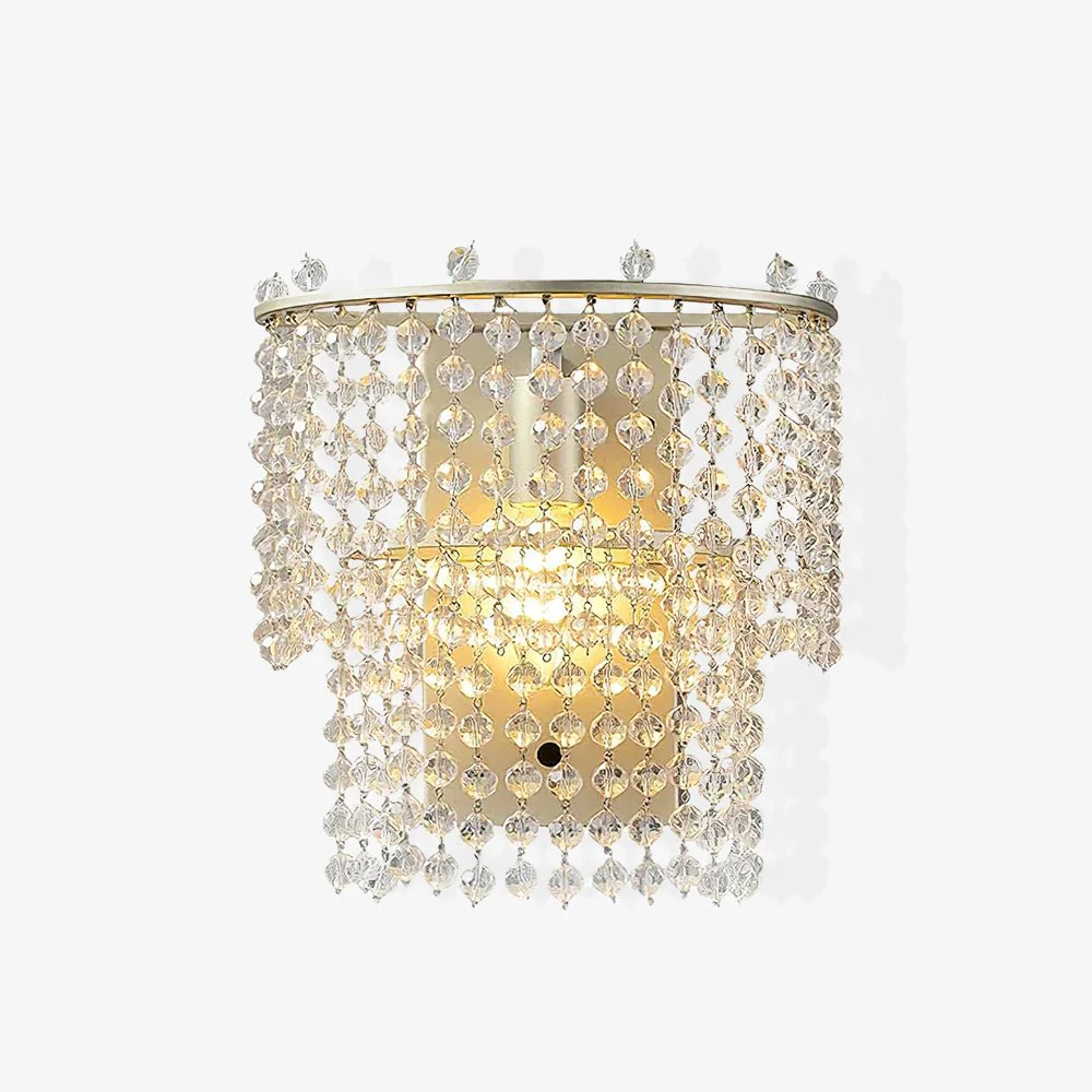 Aurora Crystal Waterfall Wall Light - Image 7