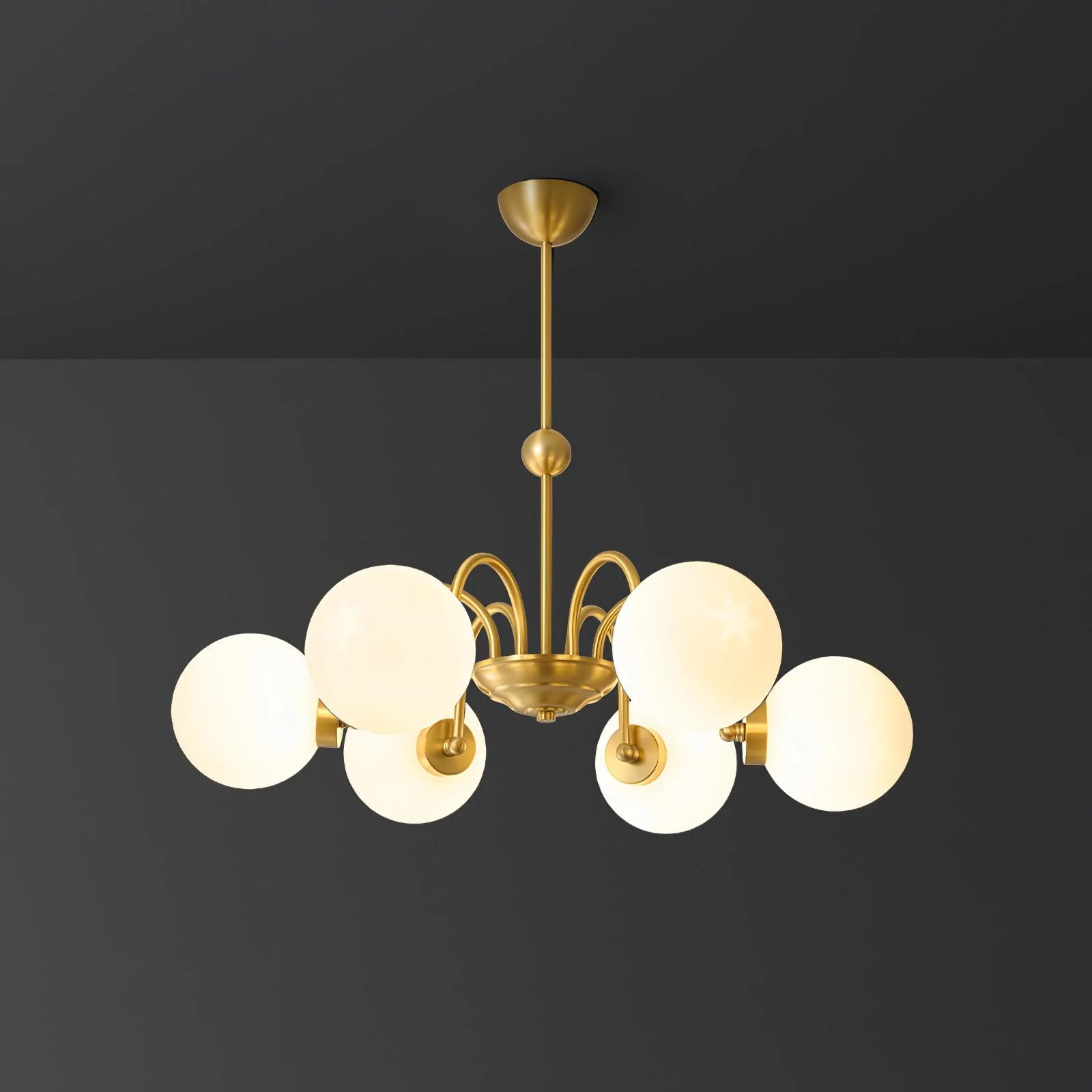 Aurora Luxe Glass Chandelier - Image 6