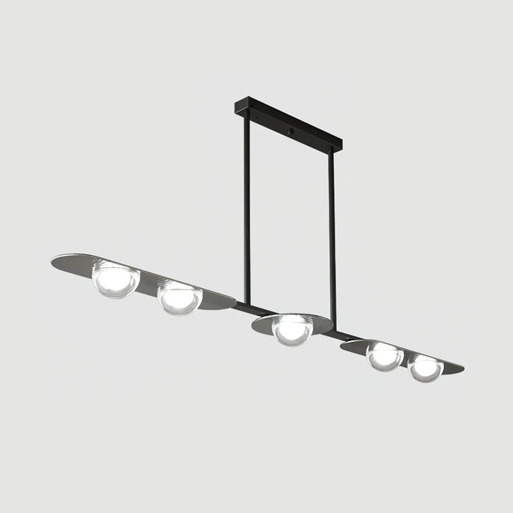 Aurora Pendant Lamp Linear Glass Minimalist - Image 5