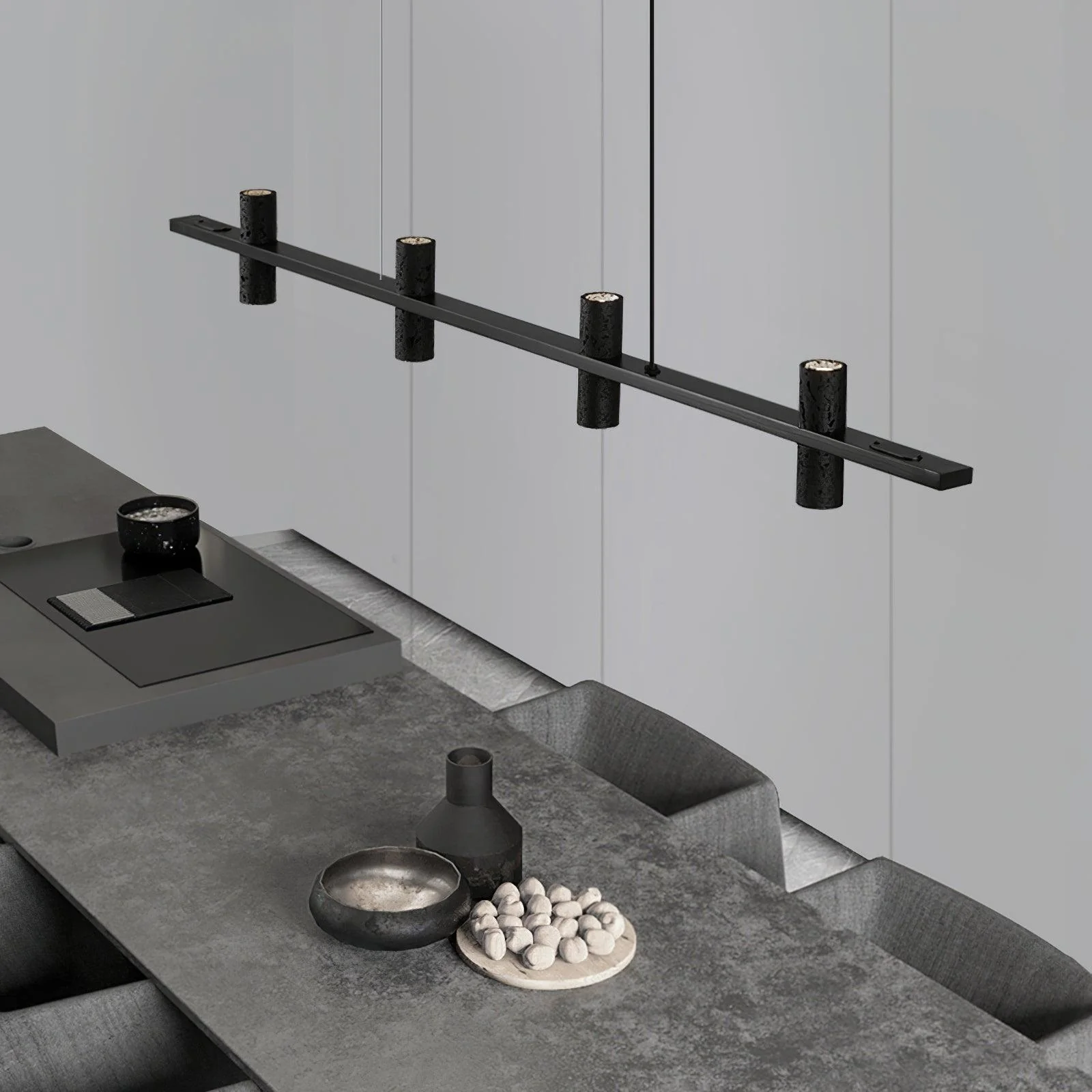 Aurora Pendant Lamp Parallel Stone Minimalist - Image 8