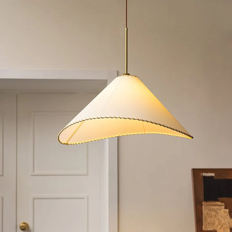 Aursoreth Nordic Twisted Shade Fabric Pendant Lamp - Image 13