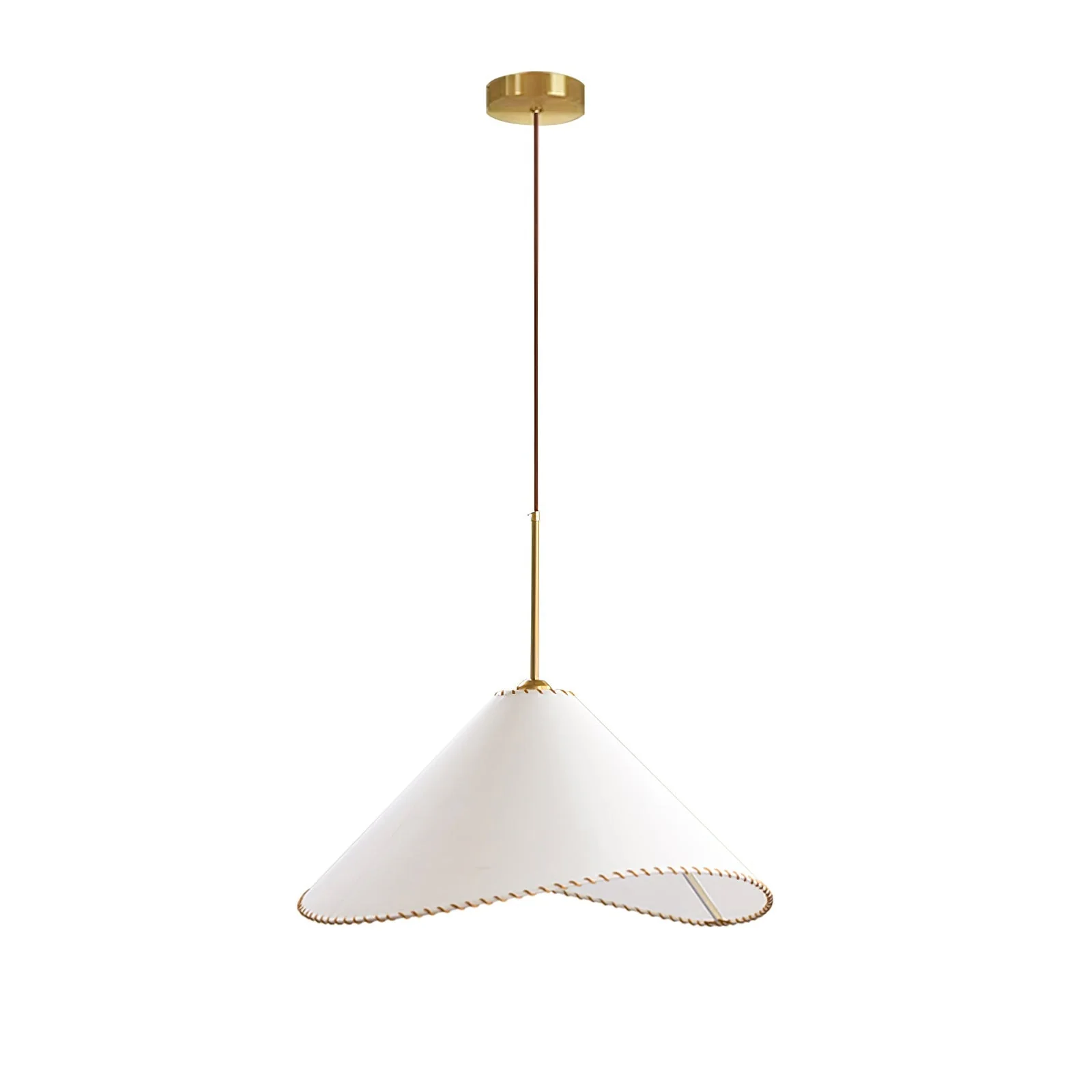 Aursoreth Nordic Twisted Shade Fabric Pendant Lamp - Image 2