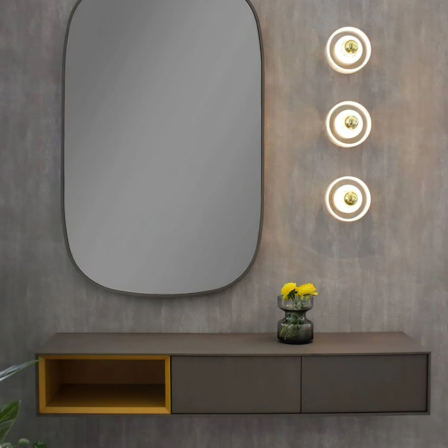 Aurvelora Premium Nordic Art Aura Marble Wall Lamp - Image 2