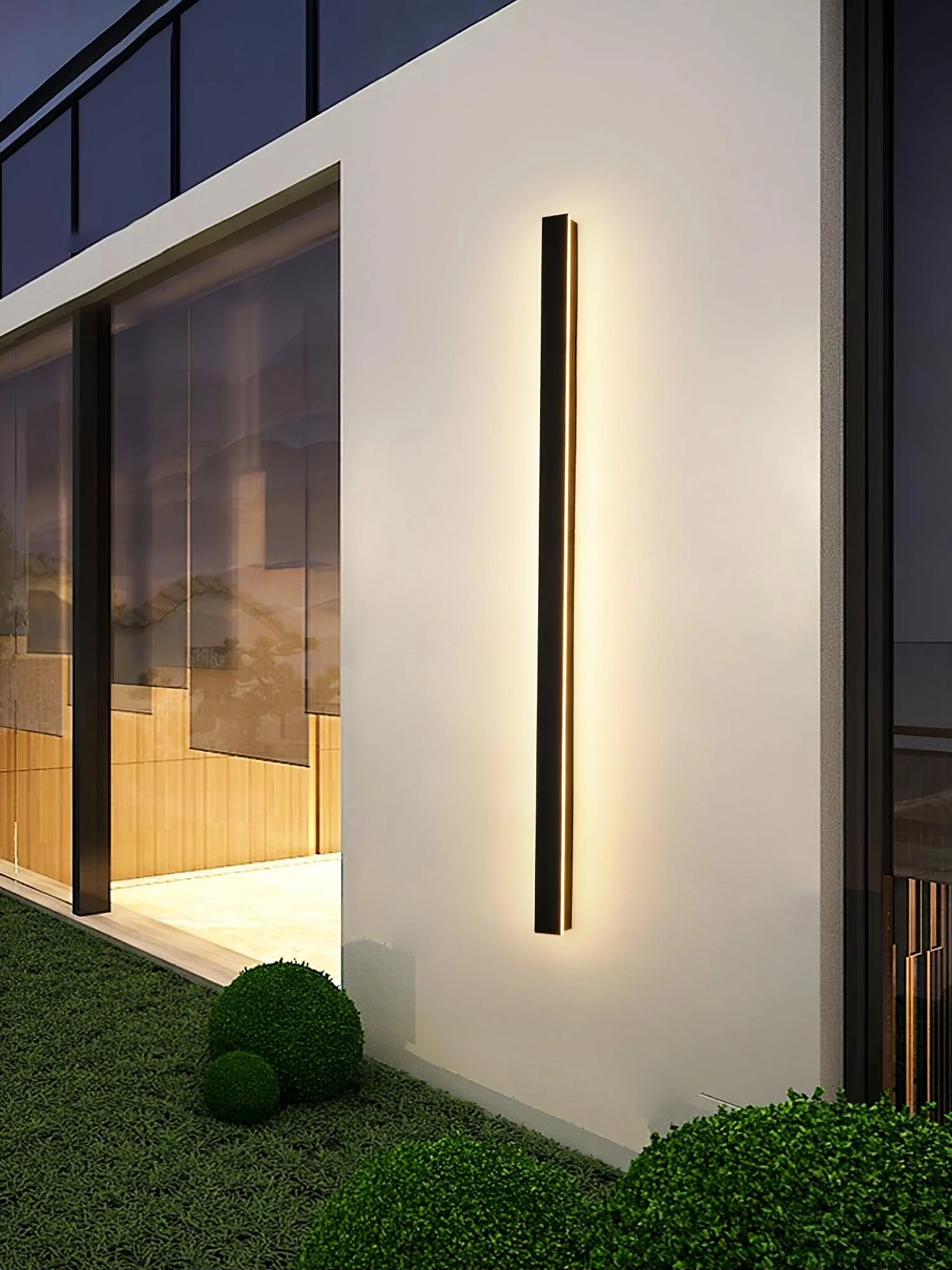 Aurvelyra Long Strip Solar Outdoor Sconce - Image 2
