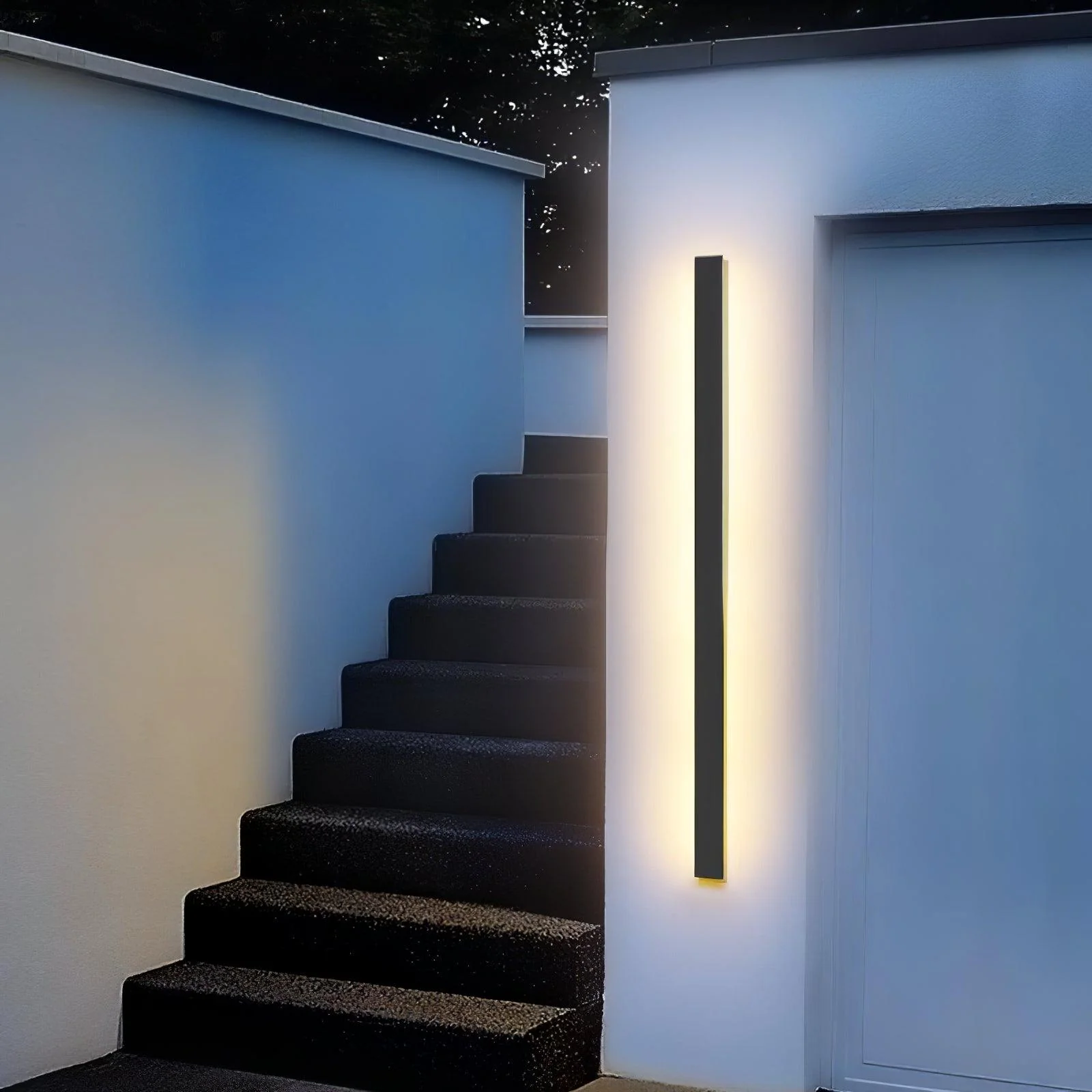 Aurvelyra Long Strip Solar Outdoor Sconce - Image 36