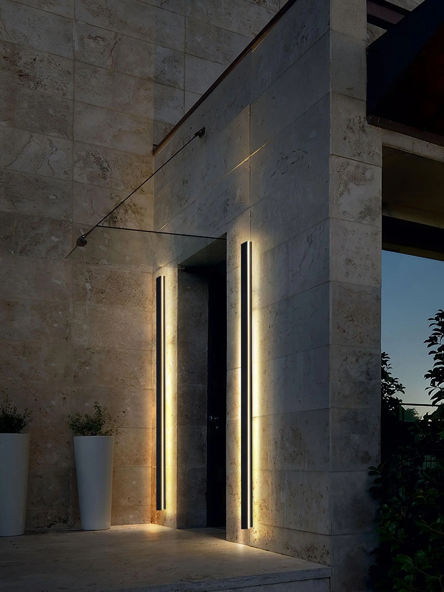 Aurvelyra Long Strip Solar Outdoor Sconce - Image 39
