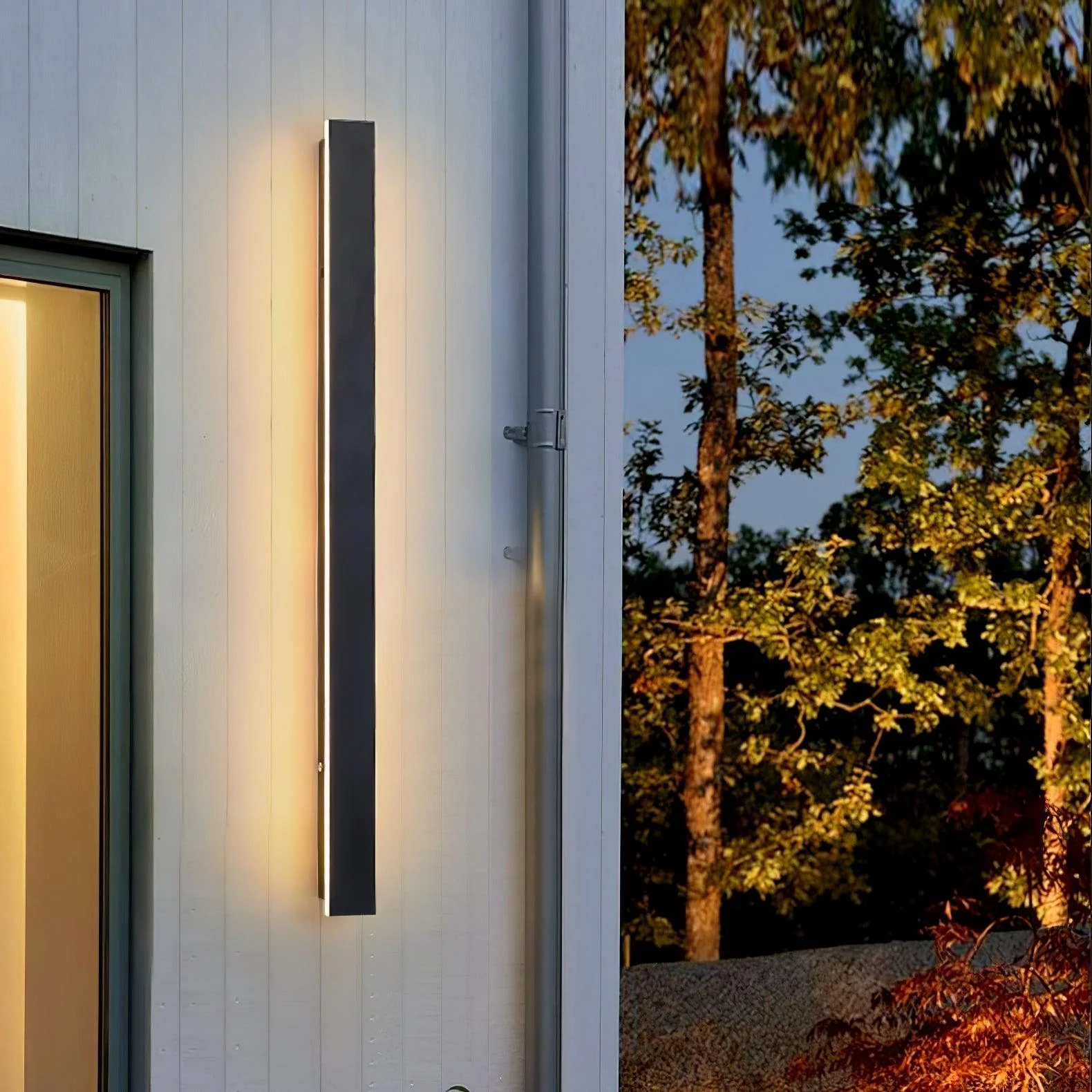 Aurvelyra Long Strip Solar Outdoor Sconce - Image 4