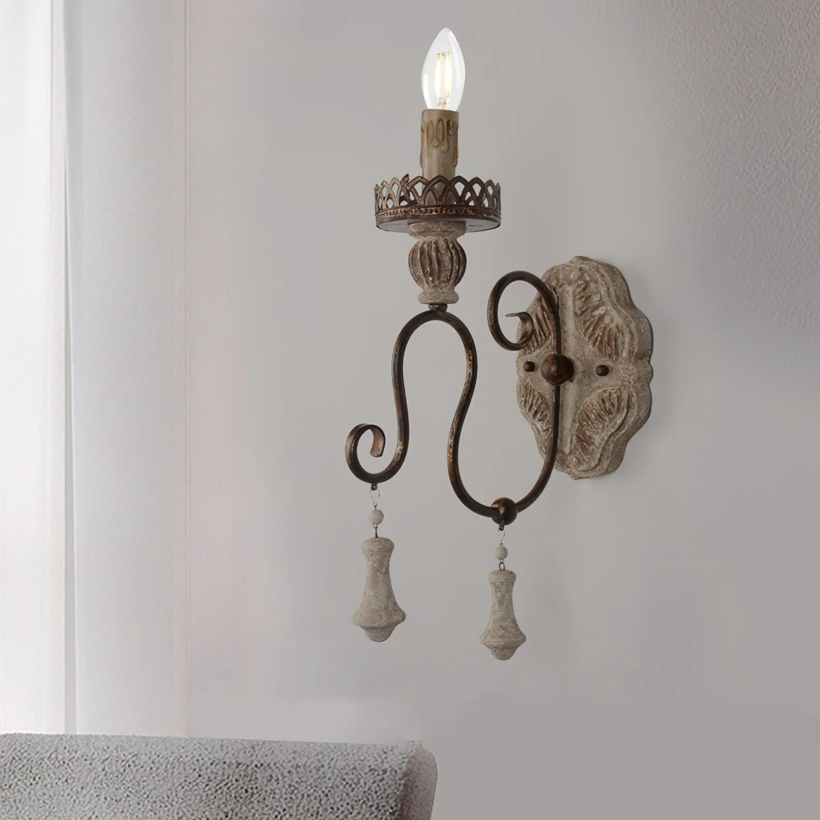 Aurzore Mid-century Traditional Sconce Wall lamp - Image 11