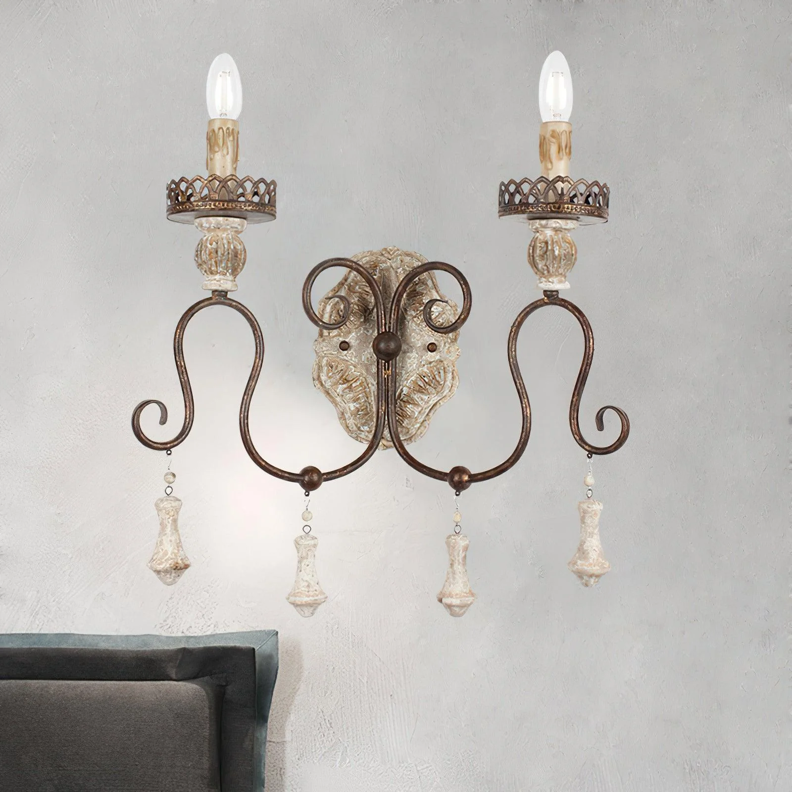 Aurzore Mid-century Traditional Sconce Wall lamp - Image 4