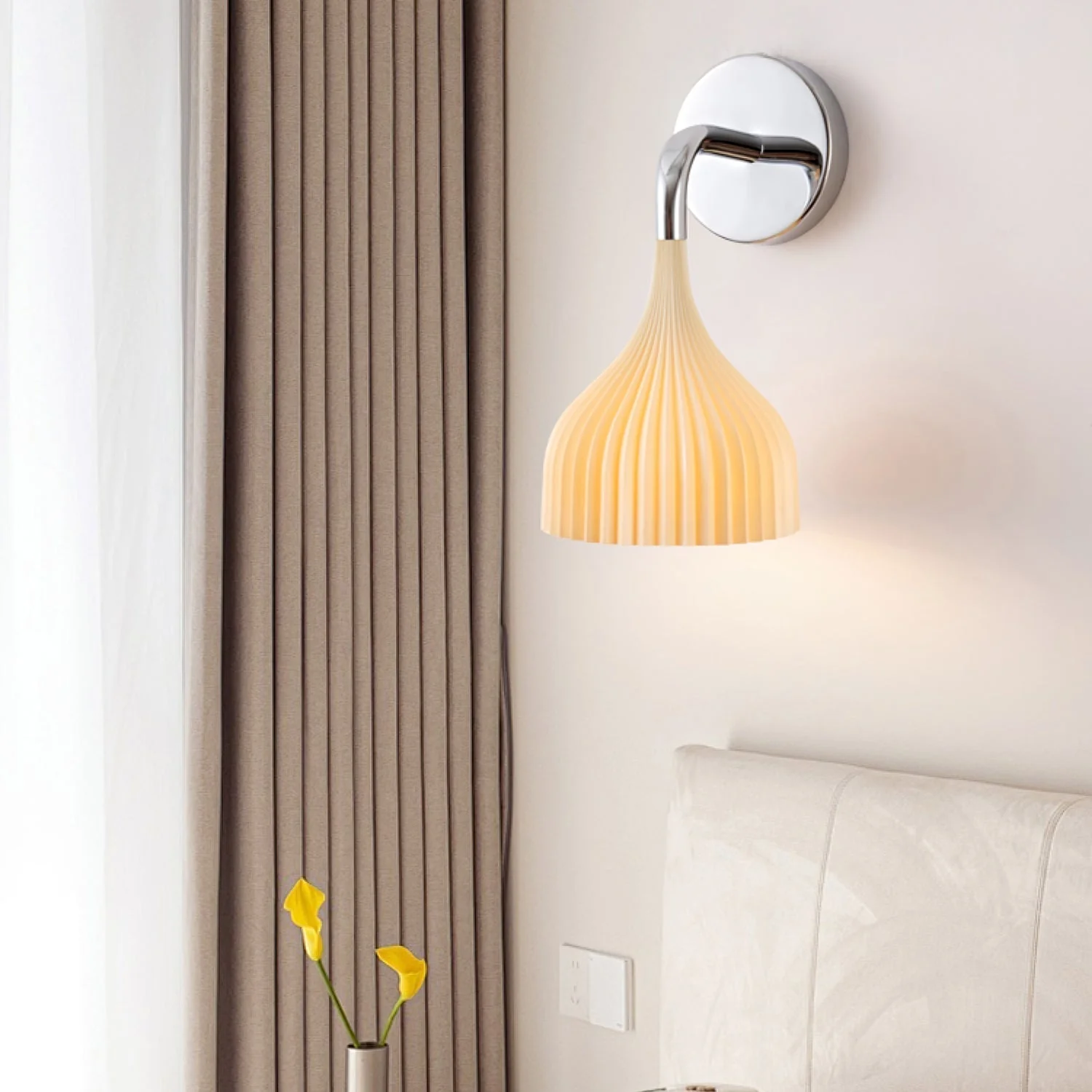 Aurzorus Modern Minimalist Plastic Wall Lamp - Image 13