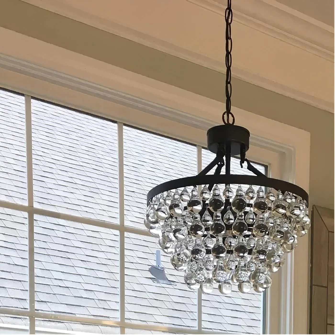 Avelis Postmodern Luxury Unique Tiered Crystal Chandelier - Image 10