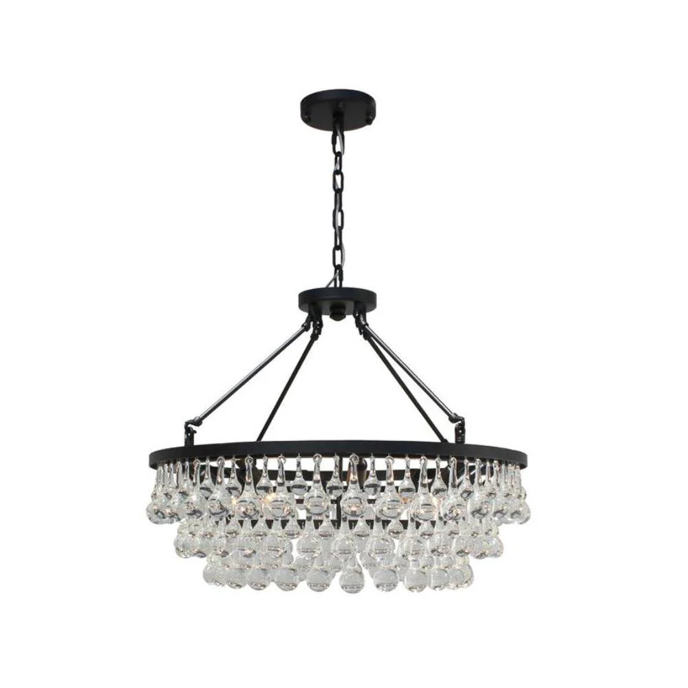 Avelis Postmodern Luxury Unique Tiered Crystal Chandelier - Image 26