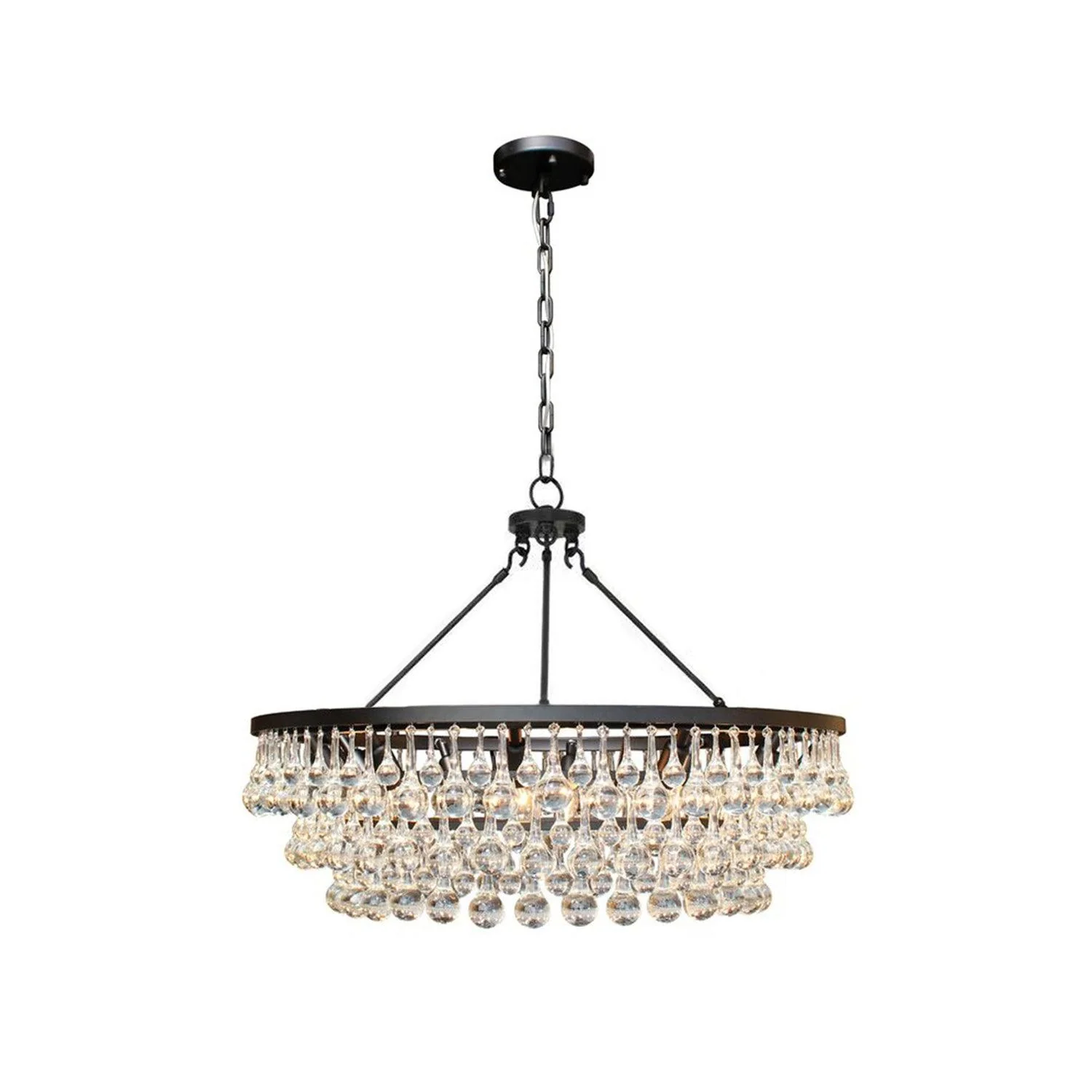 Avelis Postmodern Luxury Unique Tiered Crystal Chandelier - Image 27