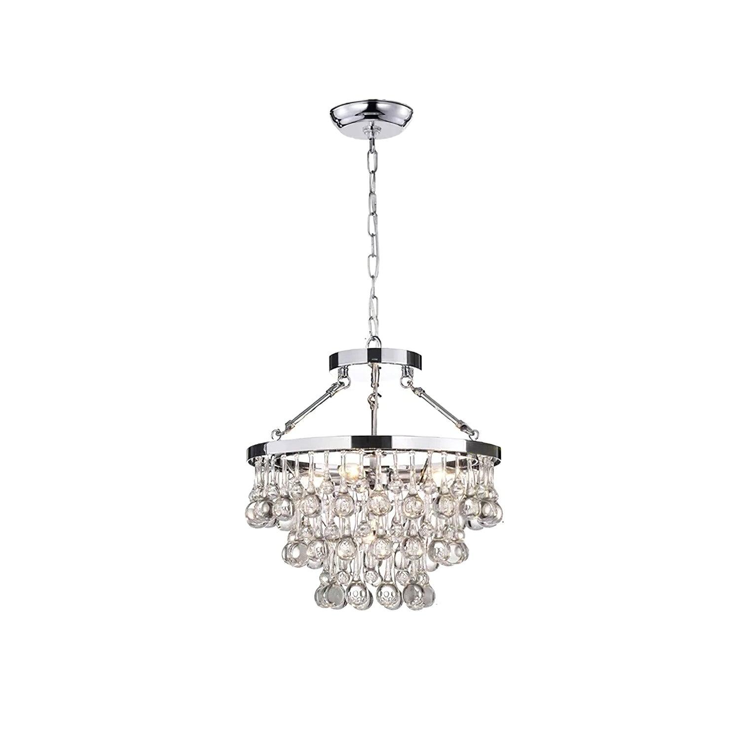Avelis Postmodern Luxury Unique Tiered Crystal Chandelier - Image 29